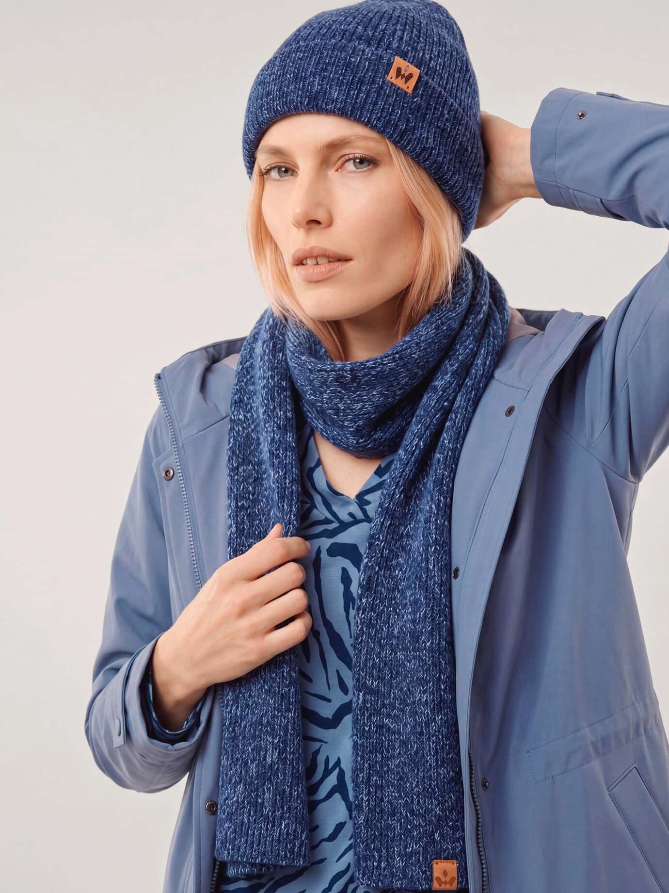 Walbusch Strickschal Damen Strickschal, (180 x 30 cm), modisch, pflegeleicht, wärmend