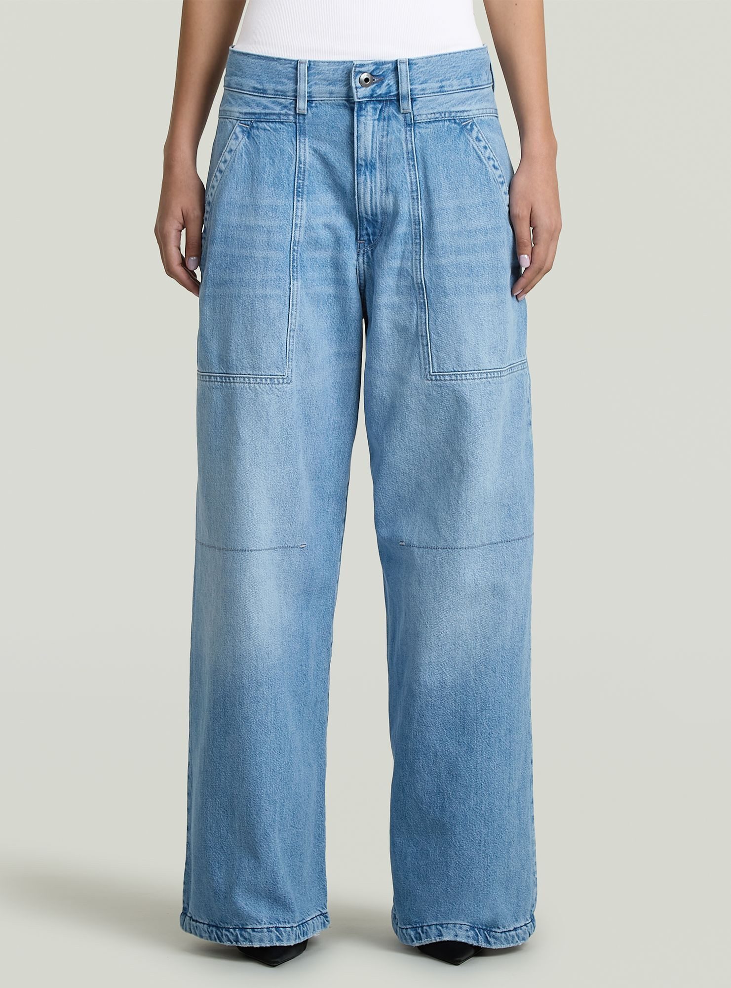 5-Pocket-Jeans Wide Leg Jeans