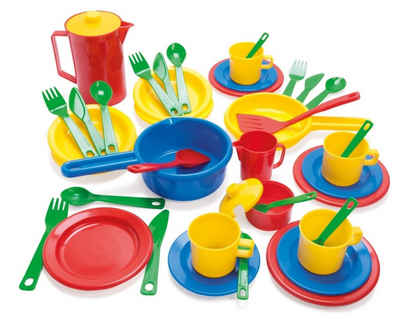 dantoy Kreativset 4223 Küchenspielset Kinder-Küche Besteck Spielzeug, für 4 Personen