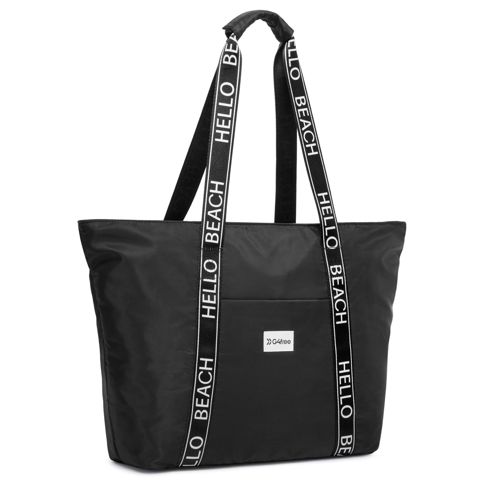 G4Free Strandtasche Strandtasche für Damen, wasserdichte Strandtasche, Handtasche, Strandtasche, wasserdicht und sandabweisend, Schultertasche