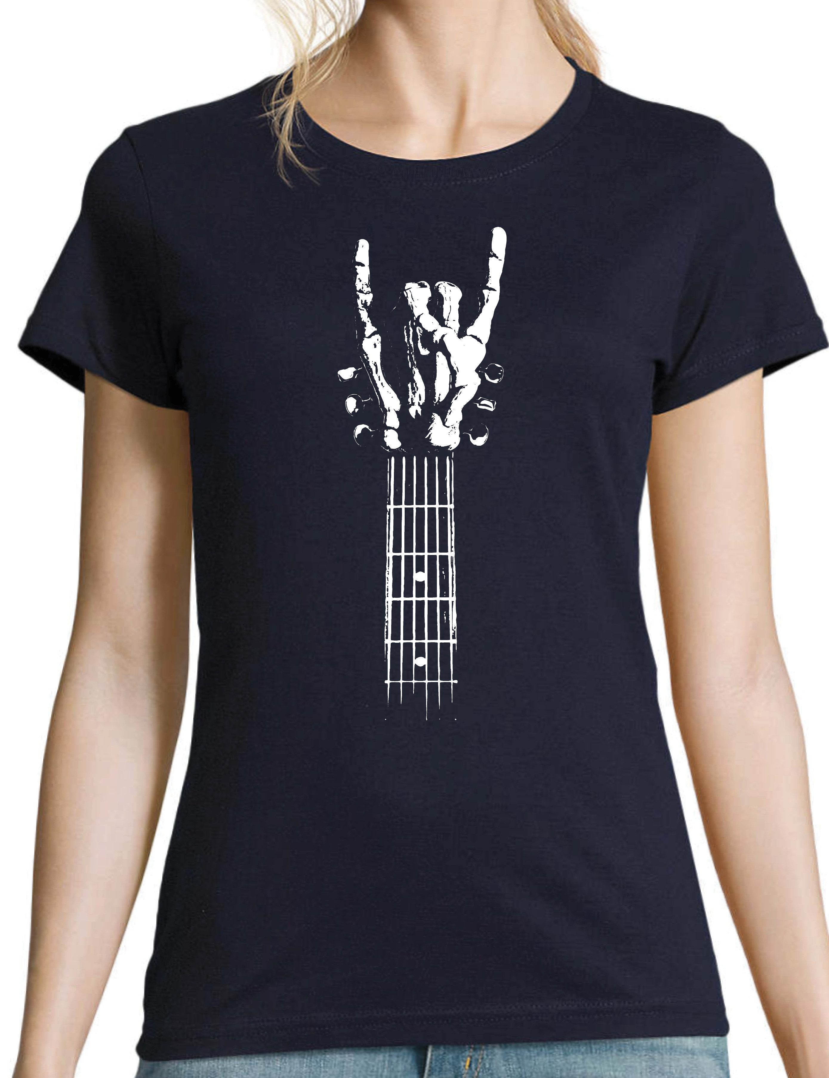 Youth Designz T-Shirt Gitarre Rock Damen günstig online kaufen
