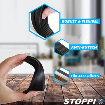 MAVURA Bodentürstopper STOPPIX Türstopper Türkeil Boden Türpuffer Kunststoffkeil Fensterkeil, Kunststoff Tür Stopper Türhalter rutschfest Fensterstopper [4er Set]