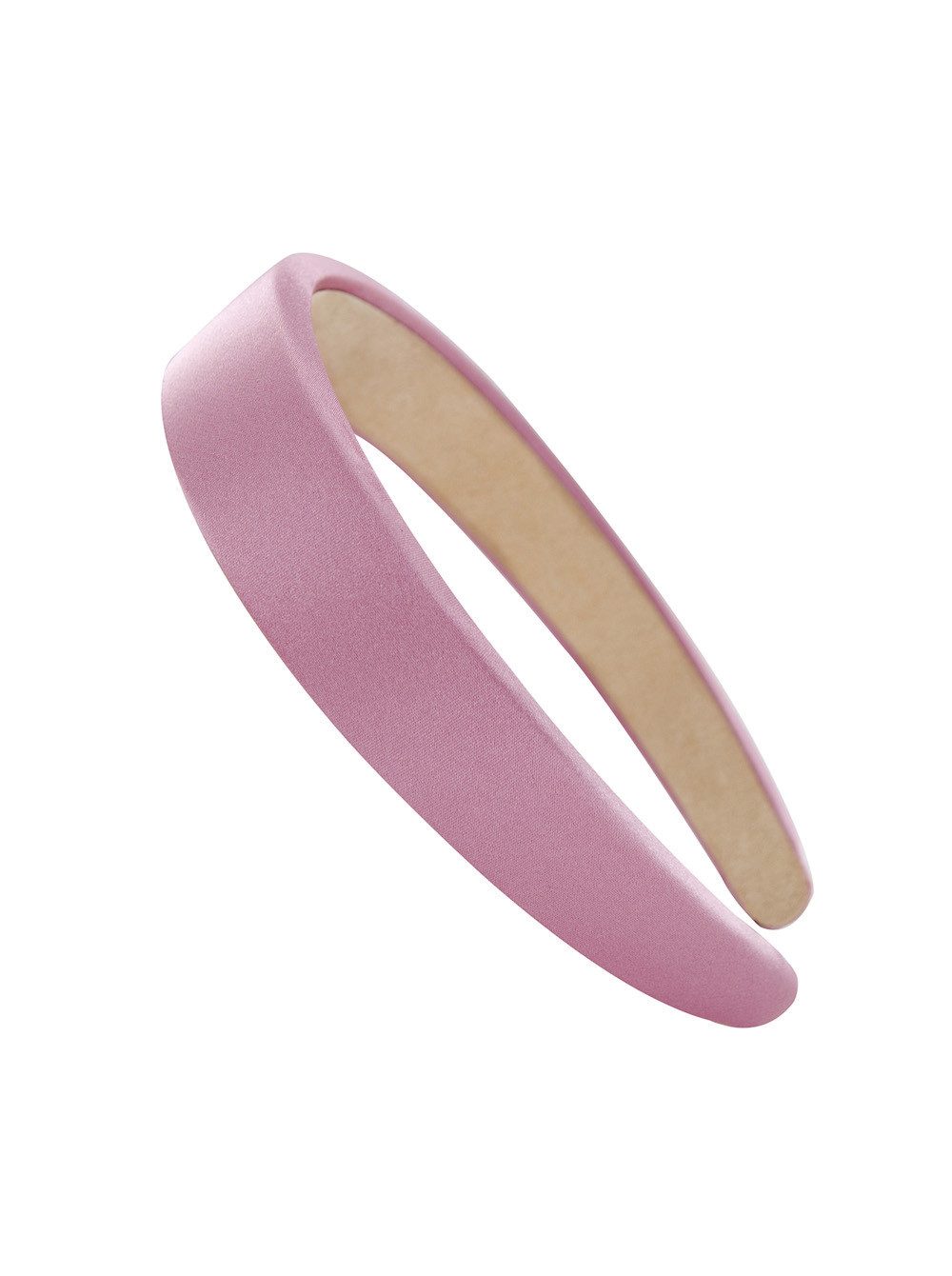axy Haarreif Haarreif mit Stoff gepolstertes Candy Colours, Vintage Damen Haareifen Haarband Satin Bezogen