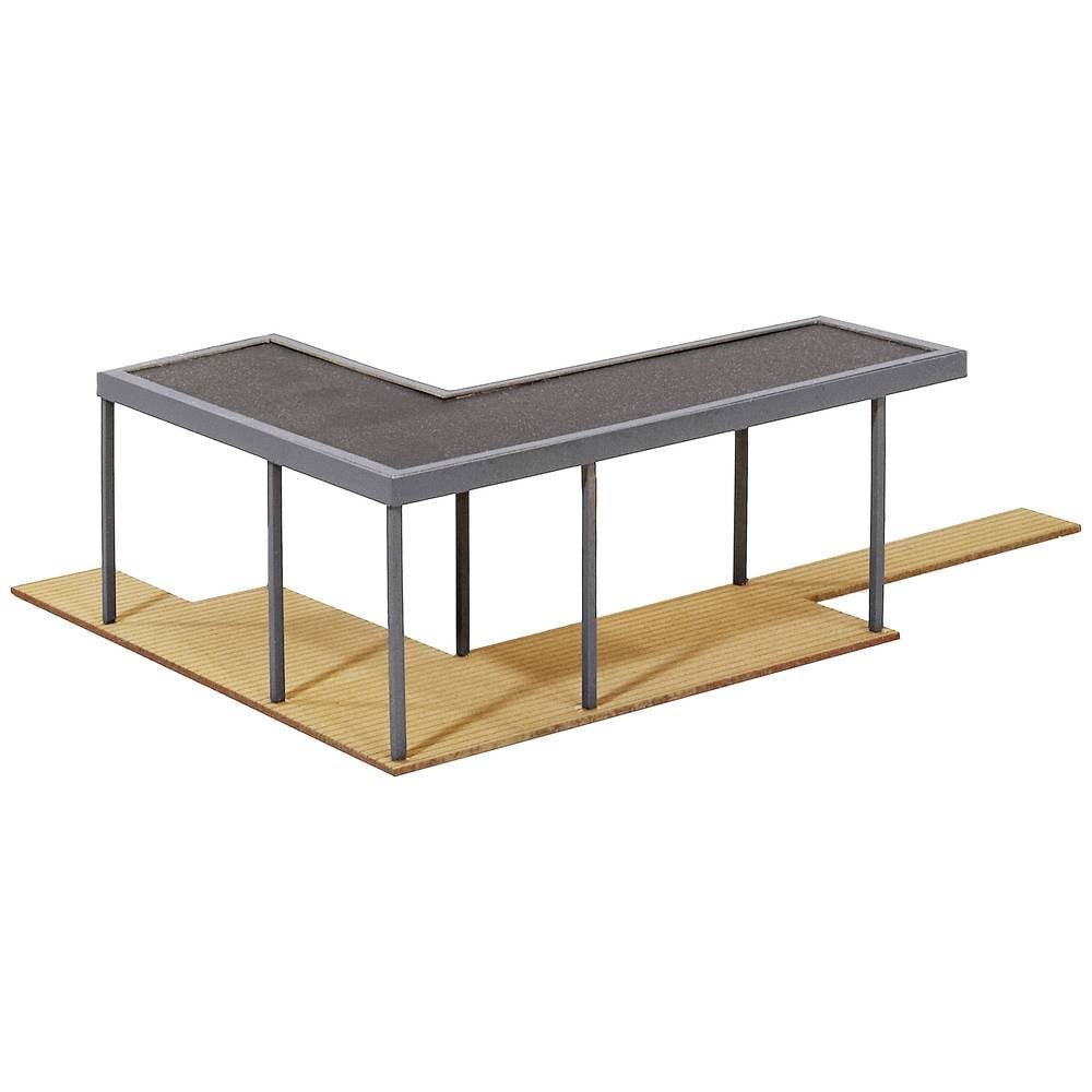 Modelleisenbahn-Fertiggelände H0 Überdachte Terrasse