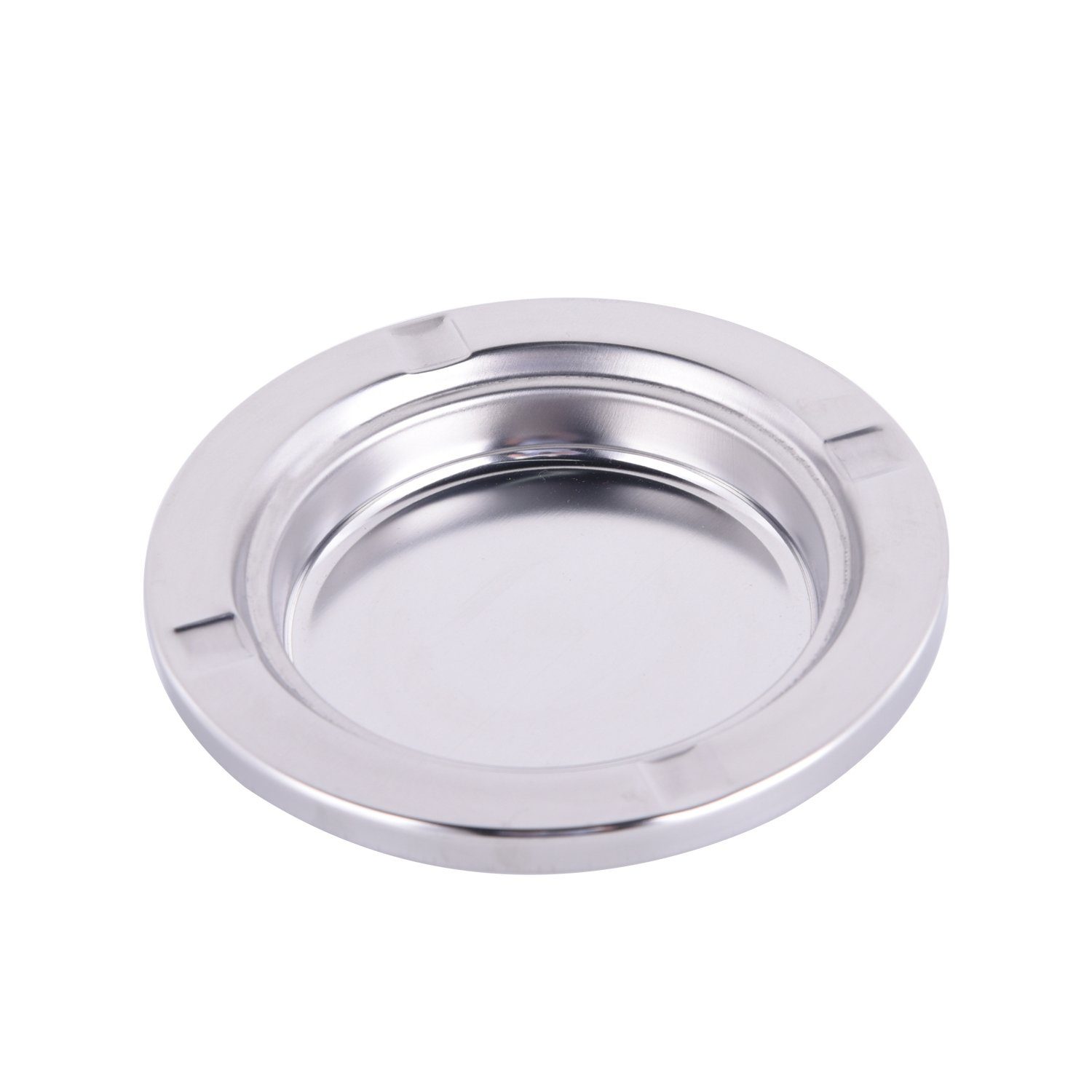 Mojawo Aschenbecher XL Standaschenbecher Windaschenbecher Mülleimer Outdoor Chrom – Bild 5 von 5