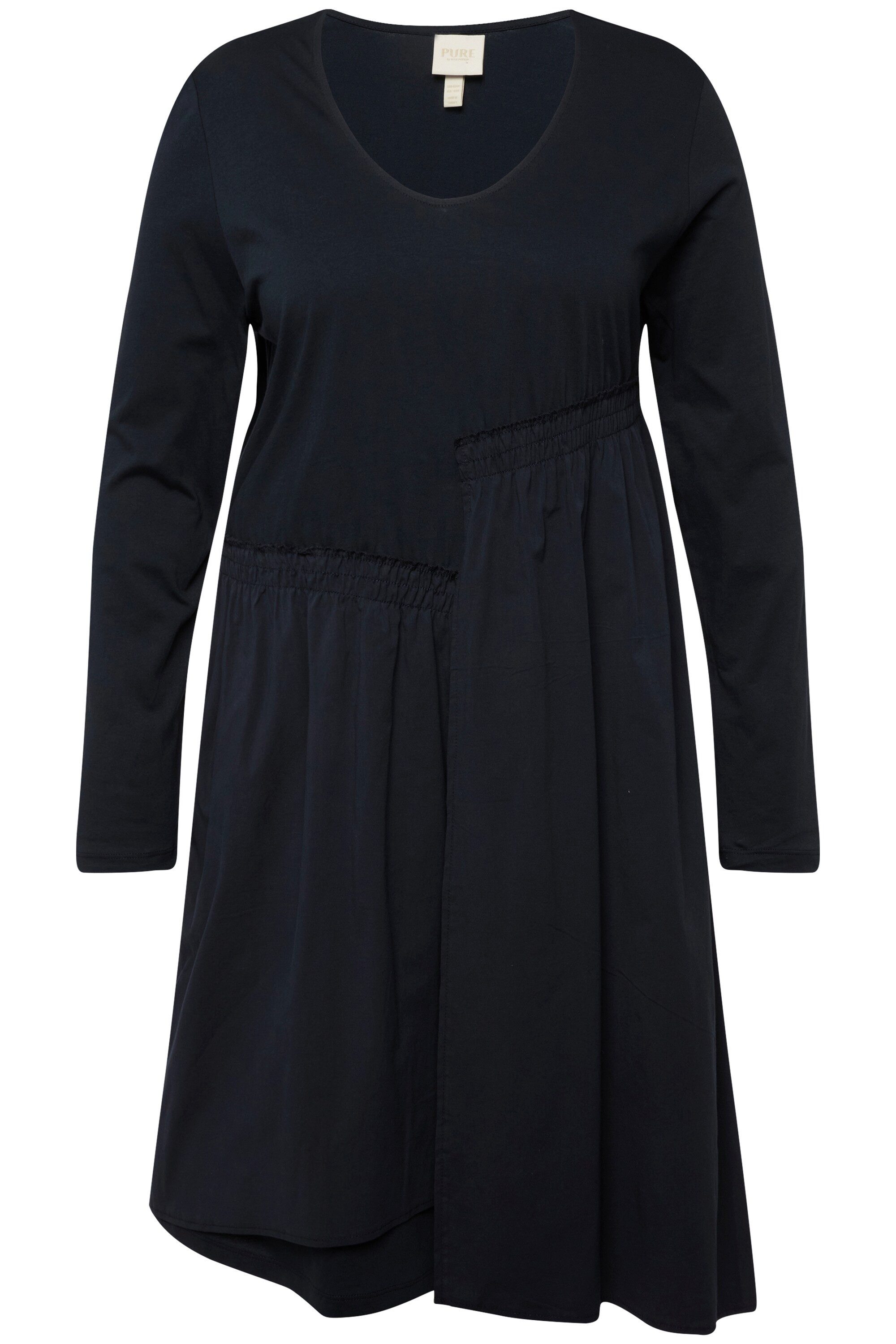 Ulla Popken Midikleid Midikeid Jersey Oberteil günstig online kaufen