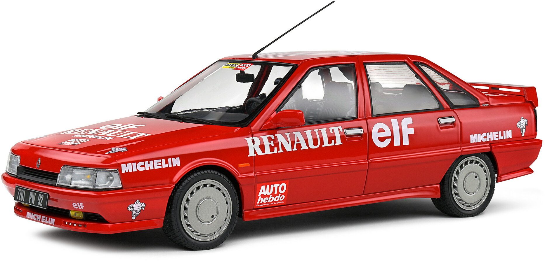 Solido Modellauto Modellauto Maßstab 1:18 Renault 21 MK.1 Turbo 1988 rot S1807707