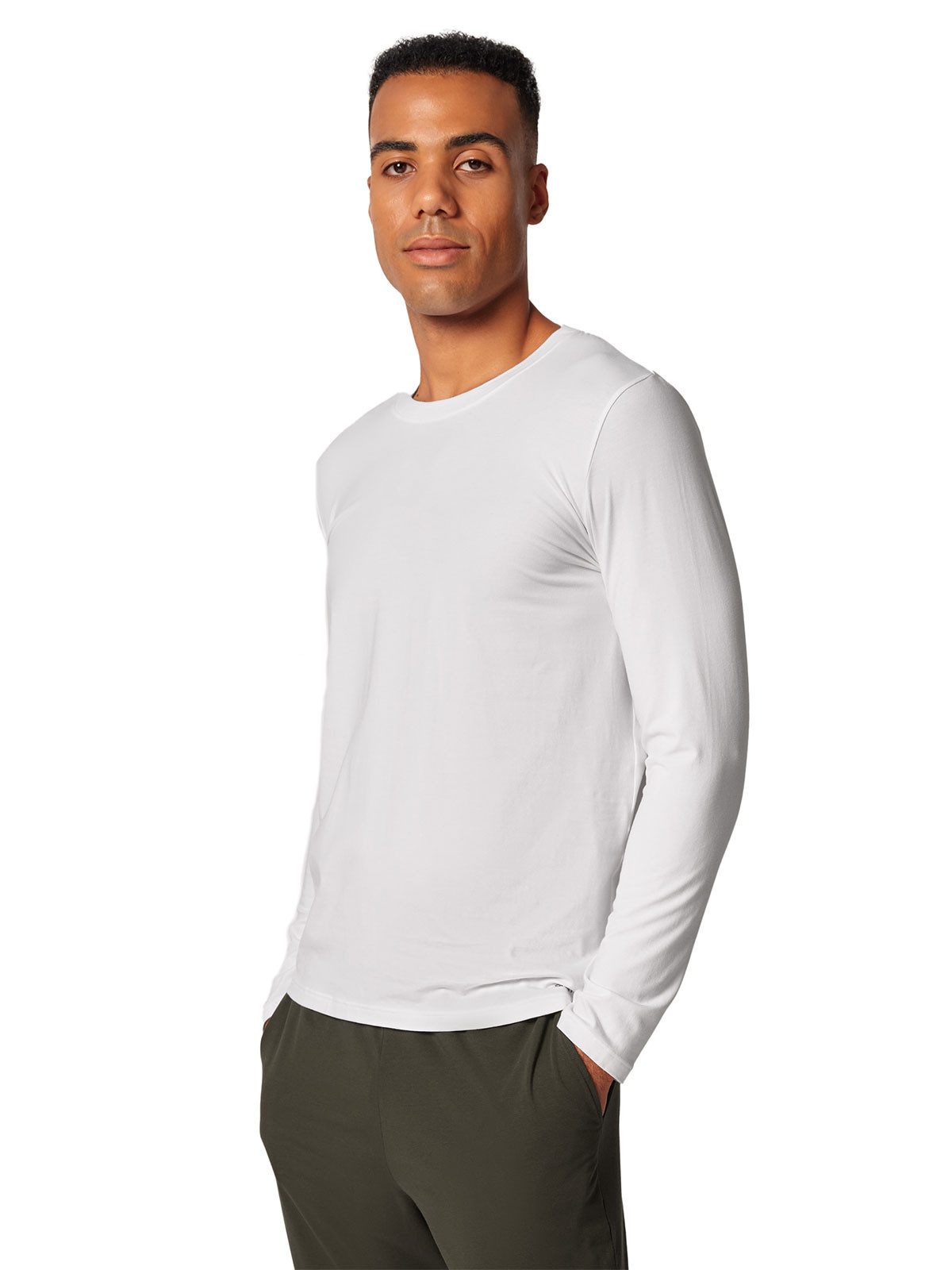 T-Shirt Herren Shirt langarm Night In Mix & Match