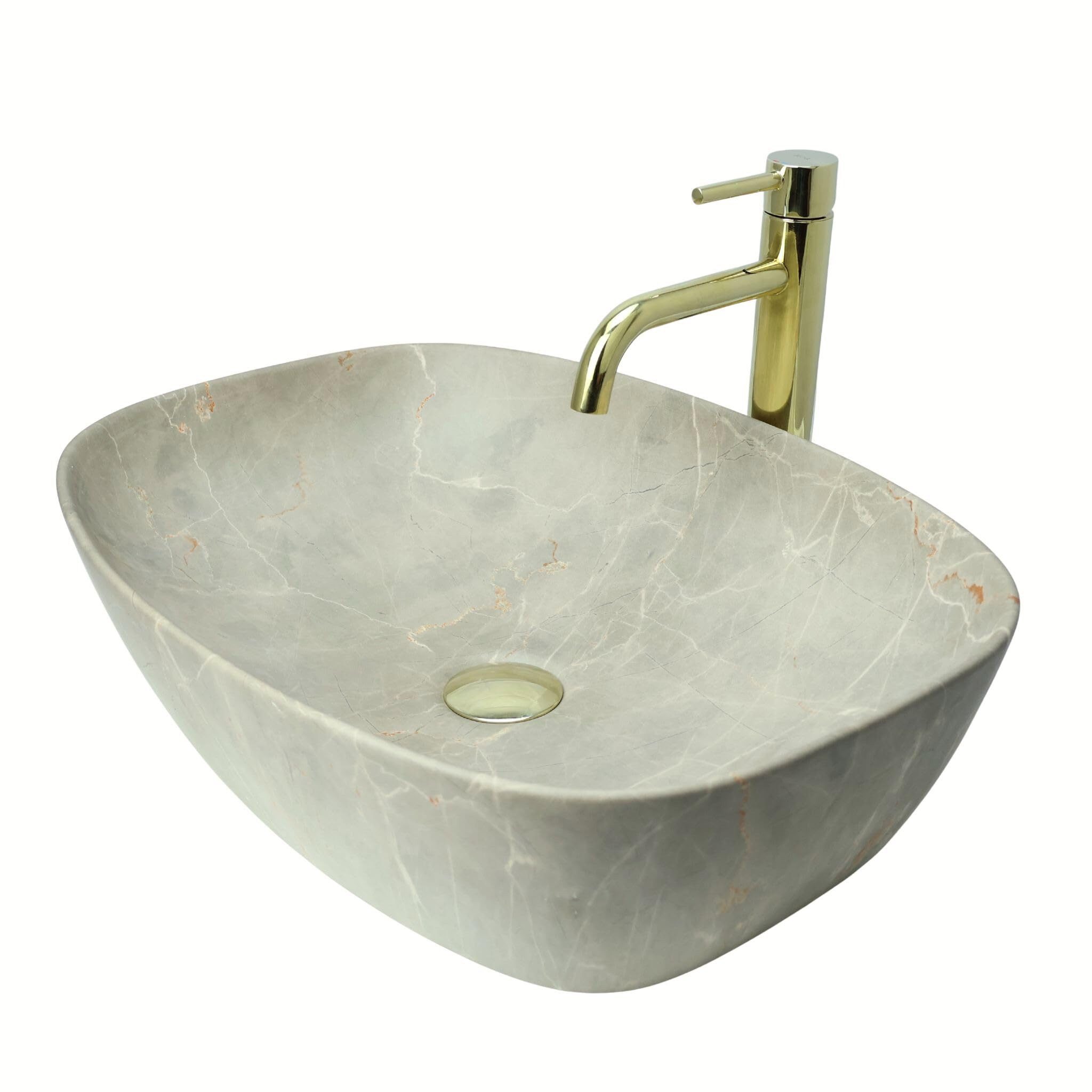 GTM Design Aufsatzwaschbecken LIVIA Modern Waschbeckenm günstig online kaufen