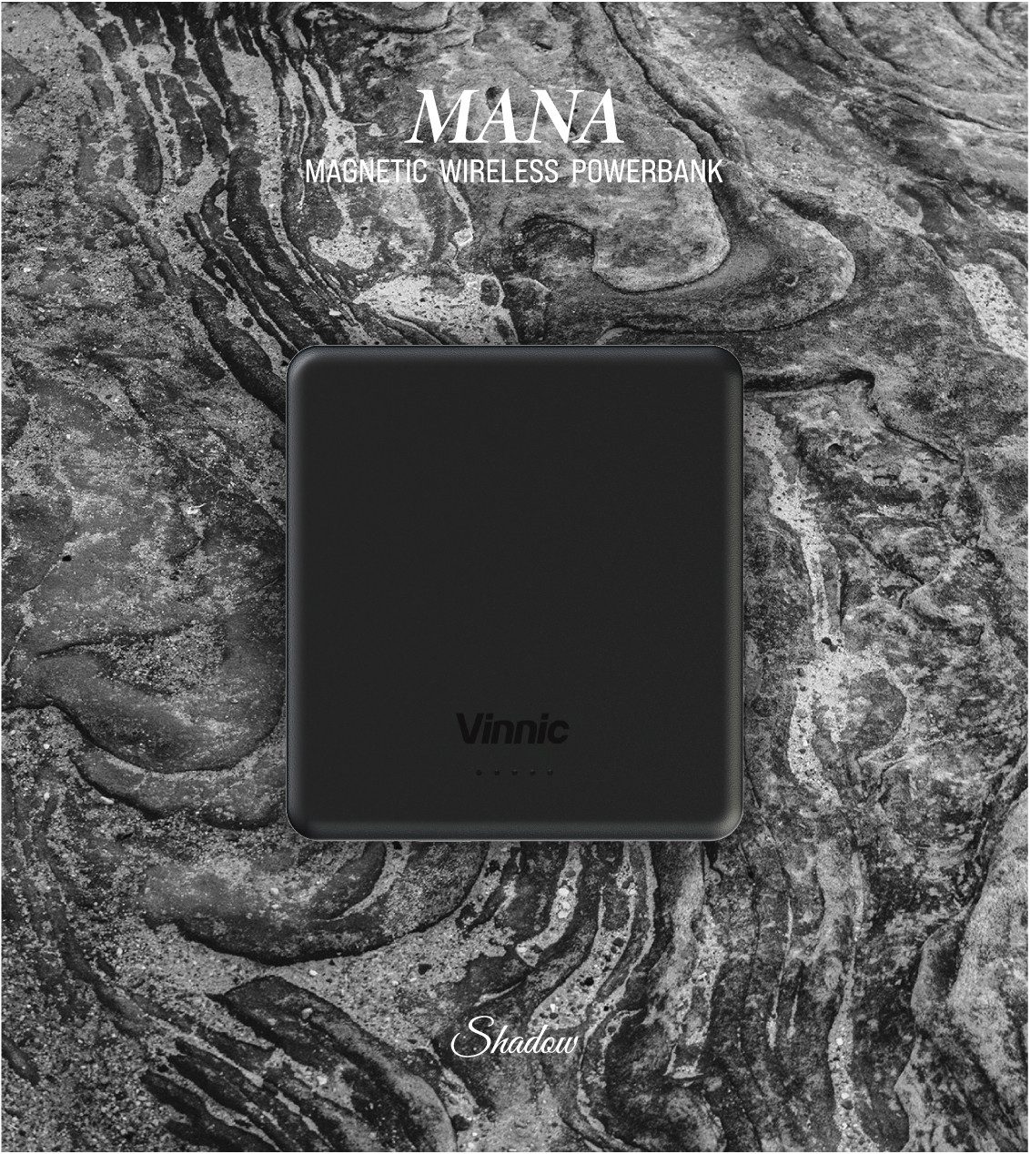 VINNIC MANA Magnetic Wireless Powerbank 8.000mAh Powerbank Vinnic MANA Magnetic Wireless Powerbank 8.000mAh,blue