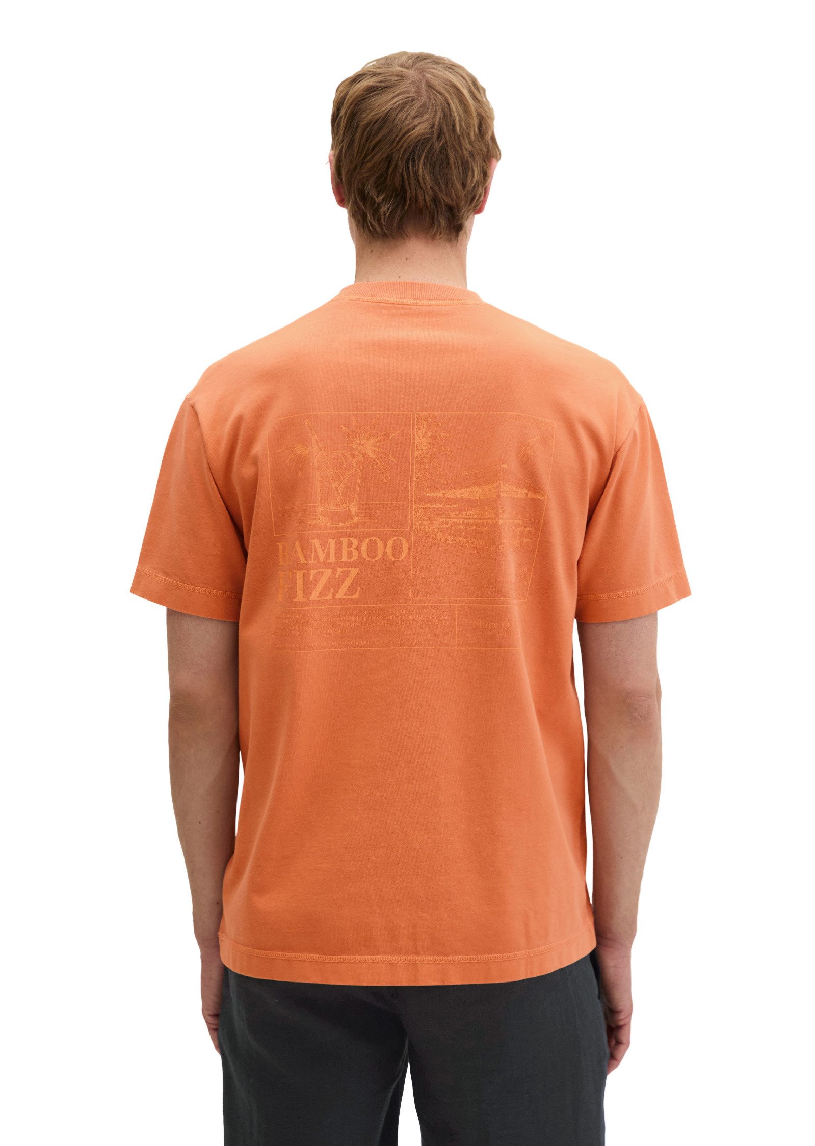 Marc O'Polo T-Shirt mit sommerlichem Rückenprint