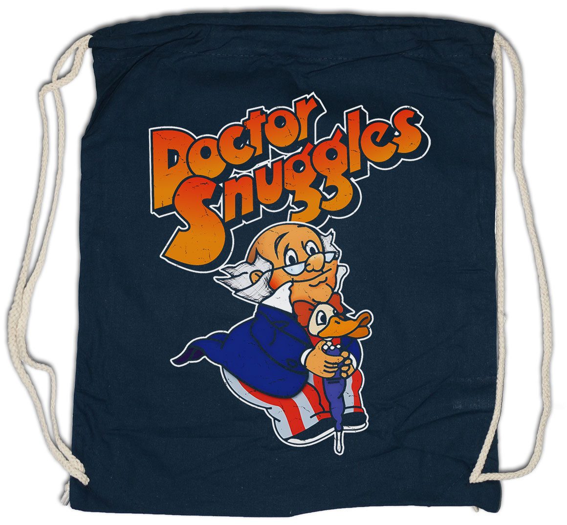 Turnbeutel Dr. Snuggles Turnbeutel Cartoon Comic Erfinder Inventor TV Series Show