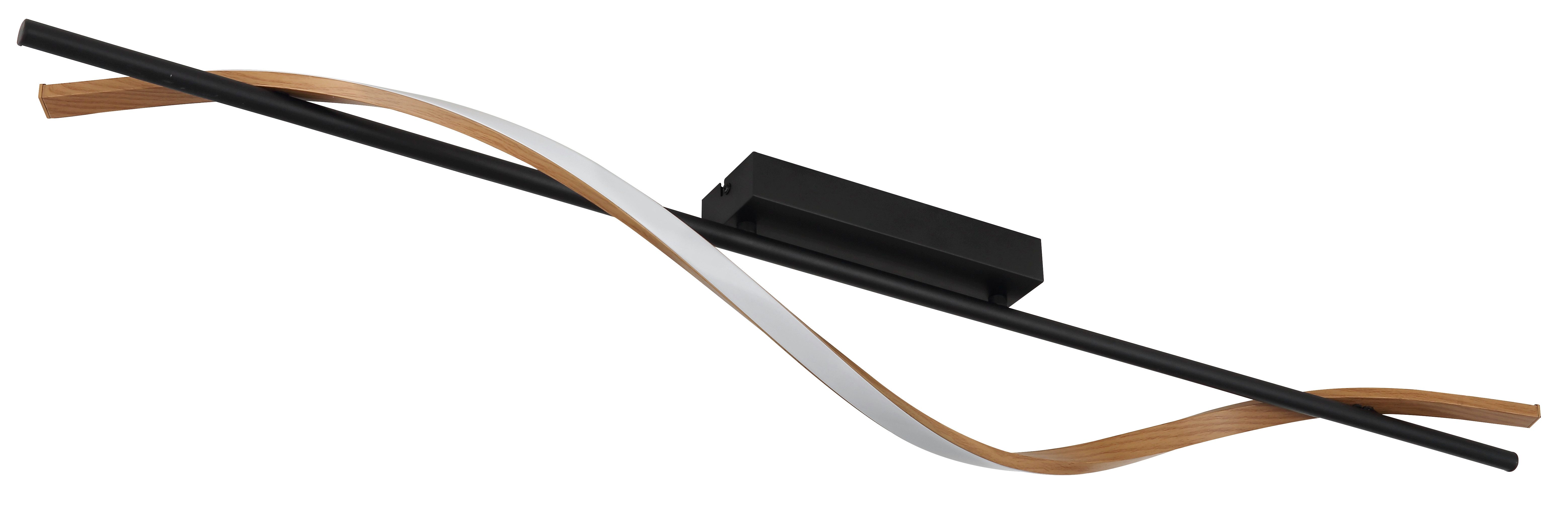 GLOBO LIGHTING Deckenleuchte WATKINS, LED fest integriert, Warmweiß, Deckenlampe Wohnzimmer-Leuchte Schlafzimmer-Leuchte Flur Küche