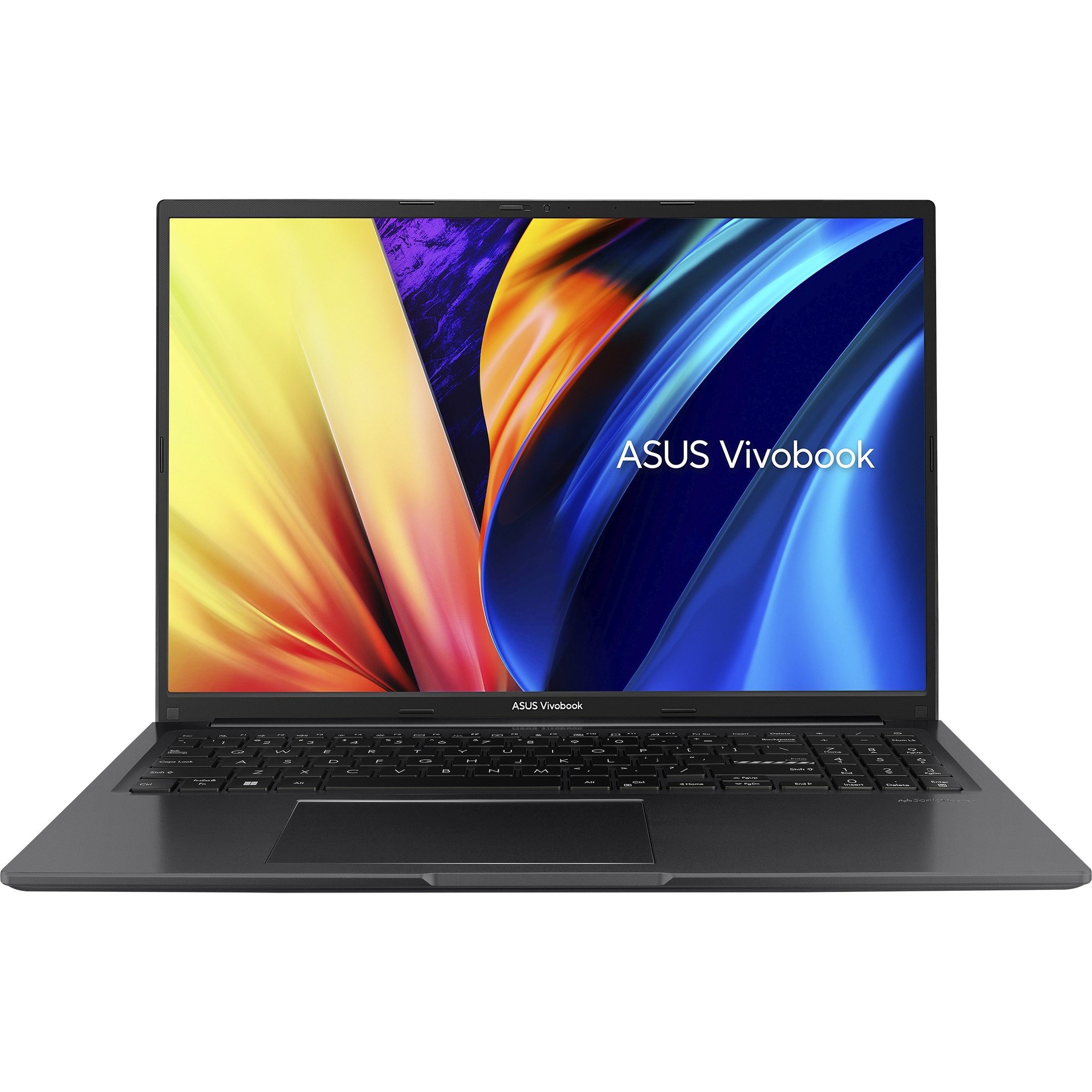 Asus VivoBook 16 Laptop, Intel Core i3-1315U, 16GB RAM Windows 11 Pro Notebook (40,6 cm/16 Zoll, Intel Core i3 1315U, Intel® UHD, 512 GB SSD, Nummernblock, Webcam mit Abdeckung, Office)