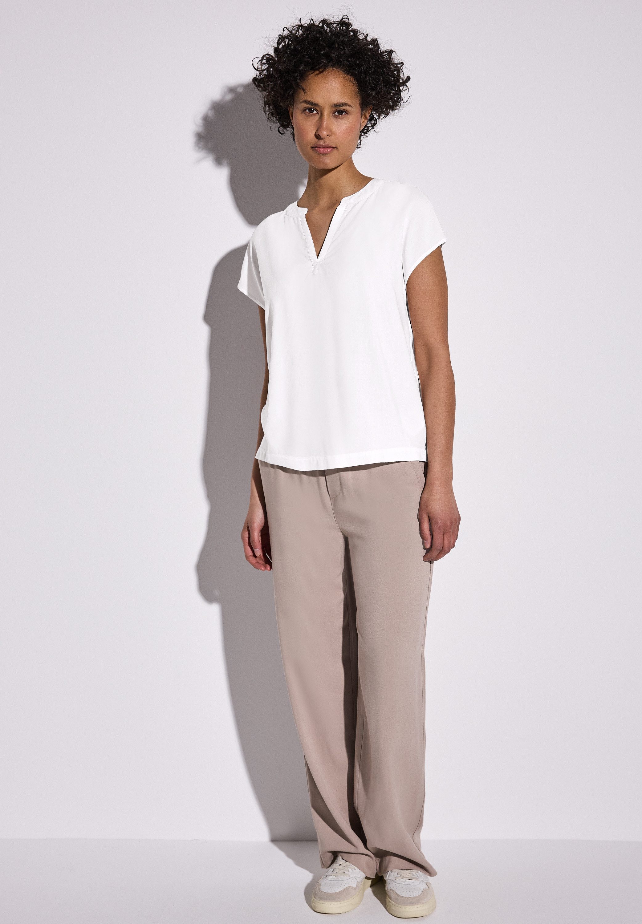 STREET ONE Hemdbluse aus softer Viskose