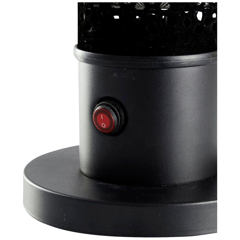 SHX Terrassenstrahler SHX Infrarotheizung 3 m² Schwarz günstig online kaufen