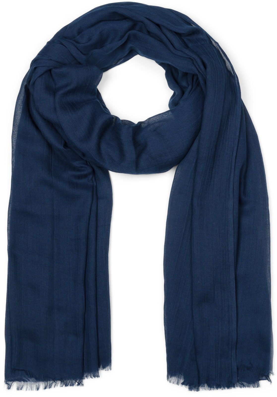 styleBREAKER Modeschal Leichter Schal Einfarbig, (1-St) günstig online kaufen