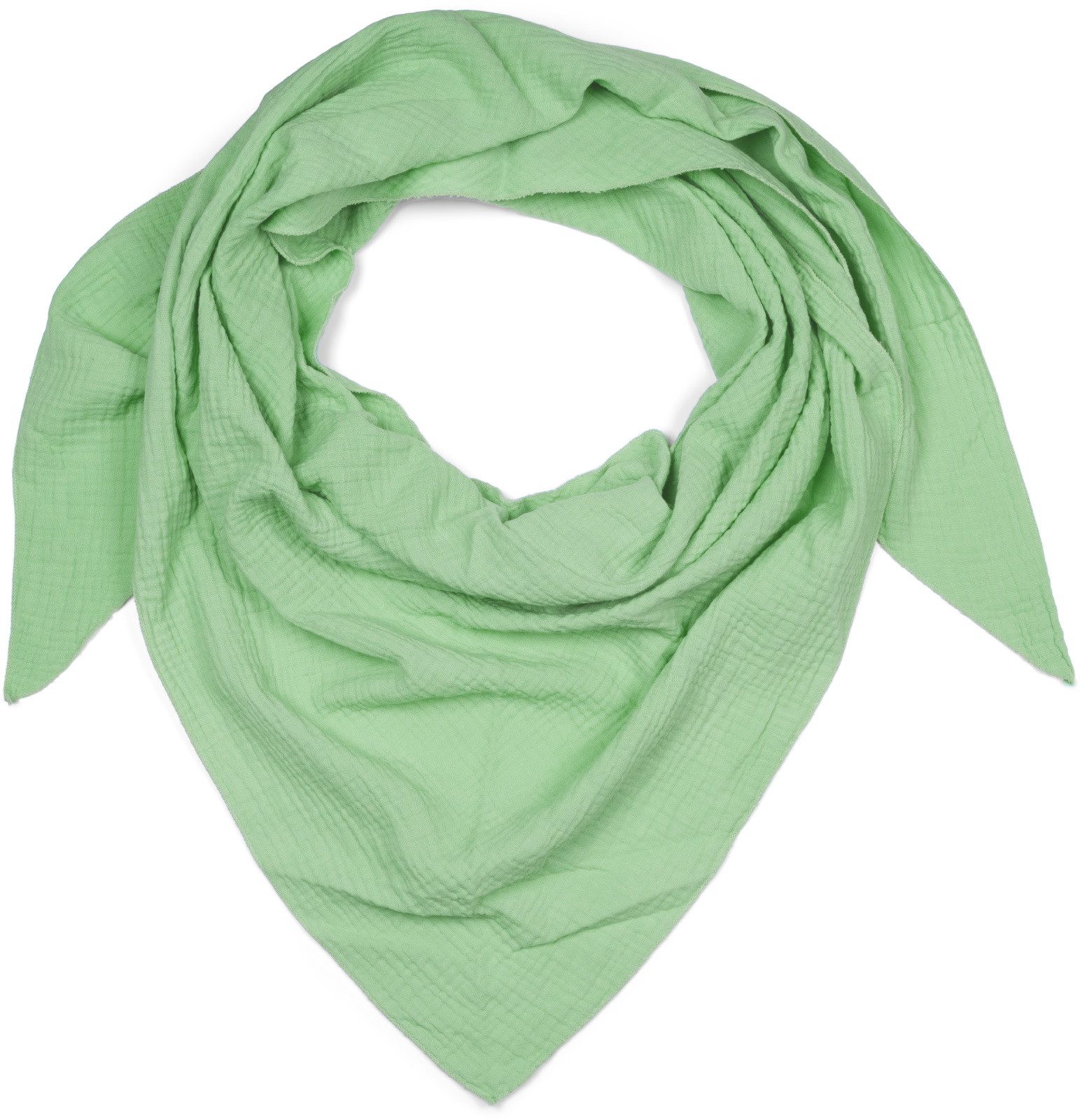 styleBREAKER Dreieckstuch Musselin Dreiecktuch Einfarbig, (1-St) günstig online kaufen