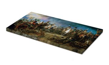 Posterlounge Leinwandbild François Pascal Simon Gerard, Die Schlacht bei Austerlitz, Malerei