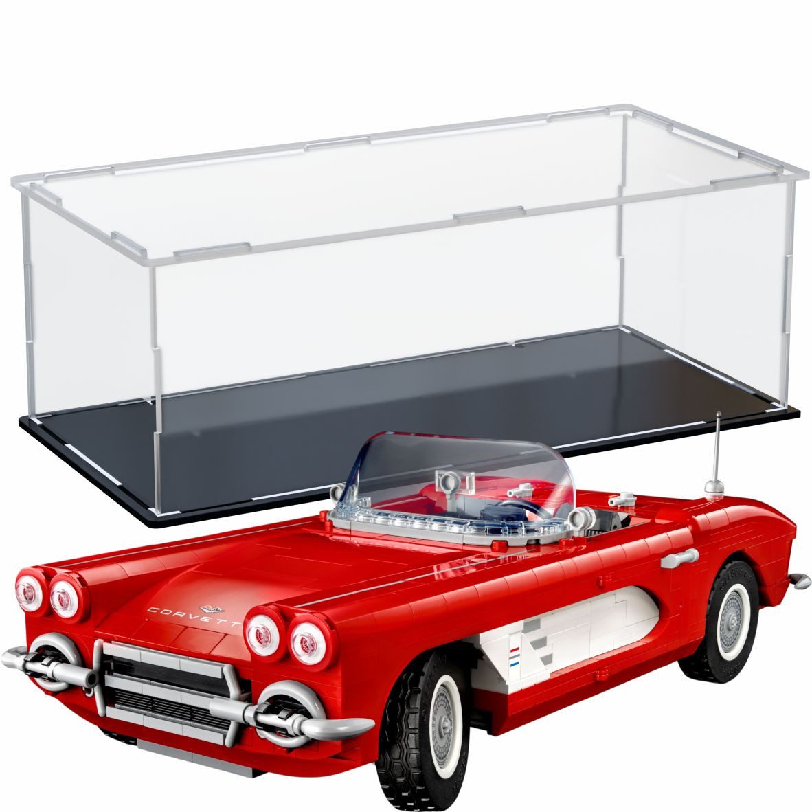 FiguWorld GmbH Vitrine aus Acryl für LEGO® Icons Corvette 10321