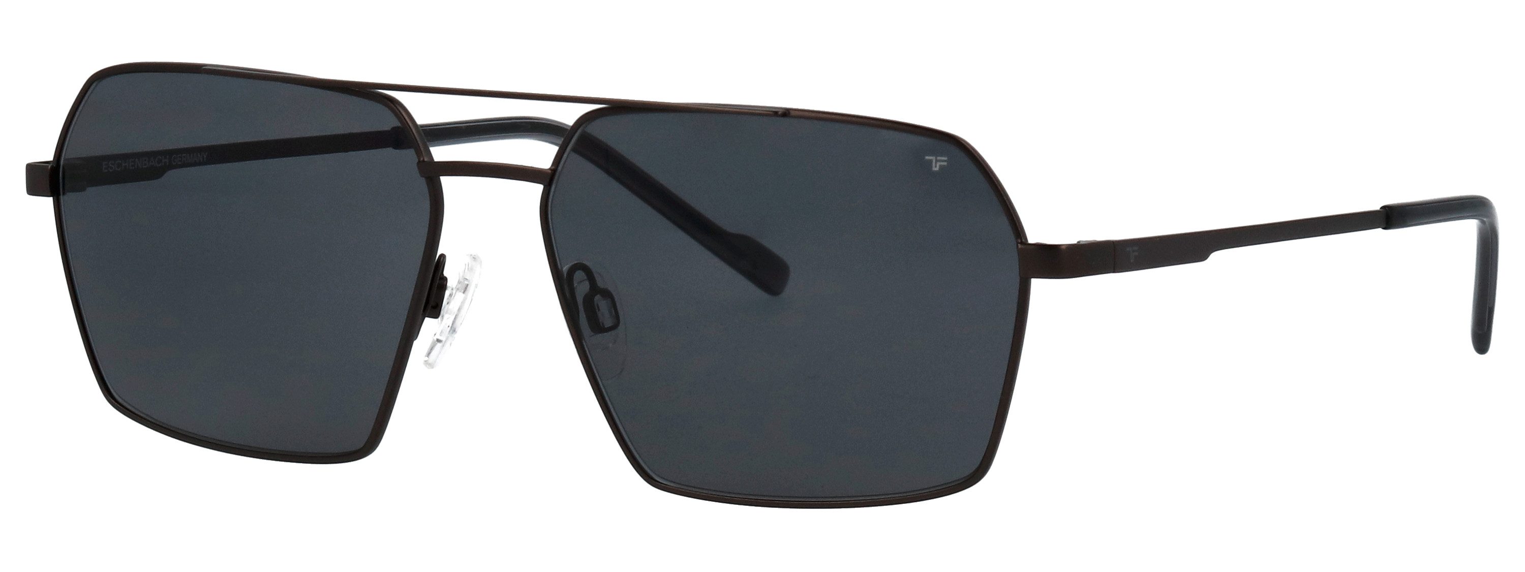 TITANflex Sonnenbrille Modell 824133 Form Pilot, Logoschriftzug auf Bügel, Titanflexfassung