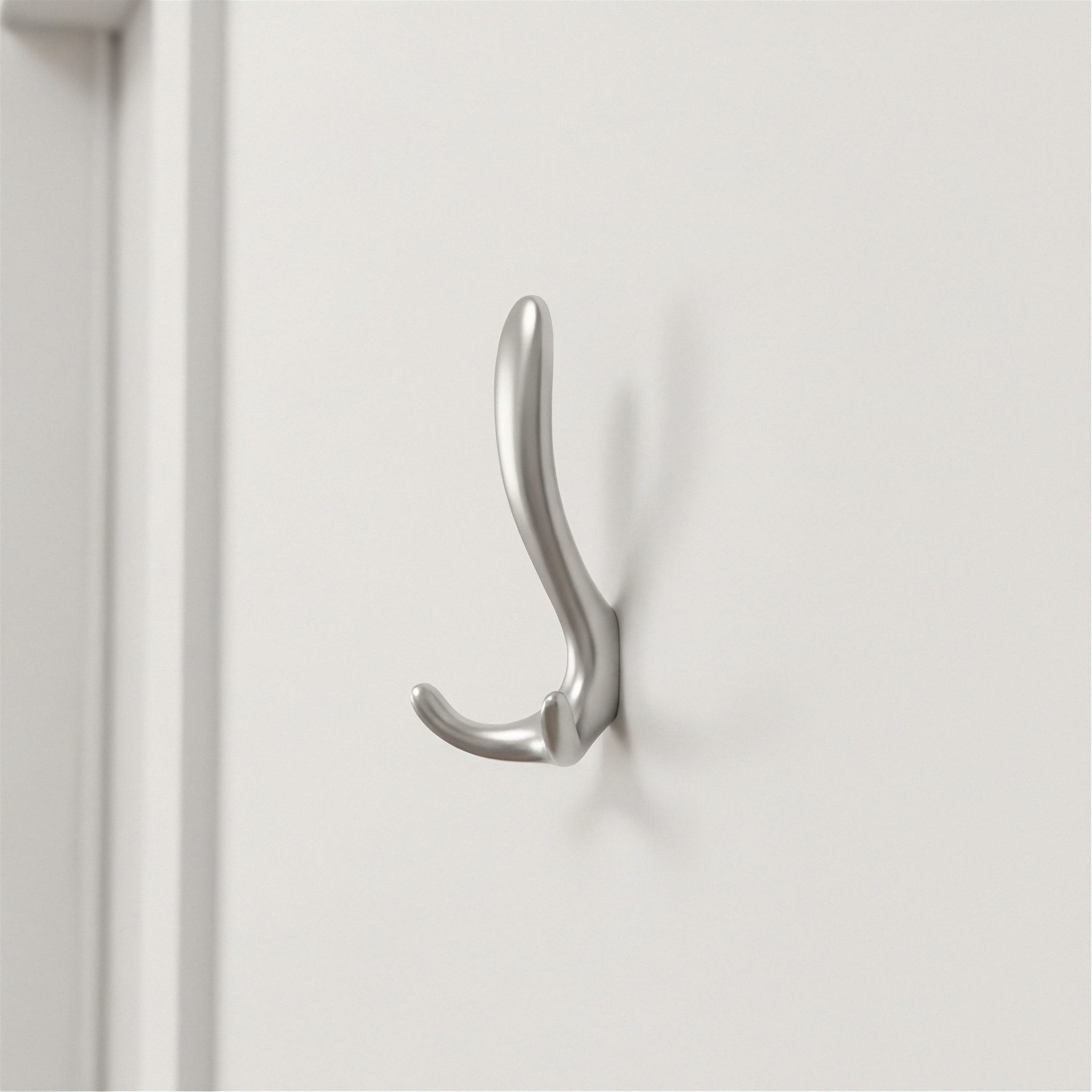 TECBULL Garderobenhaken TB-KA5005 Garderobenhaken Kleiderhaken Edel Metall Premium (6 St)