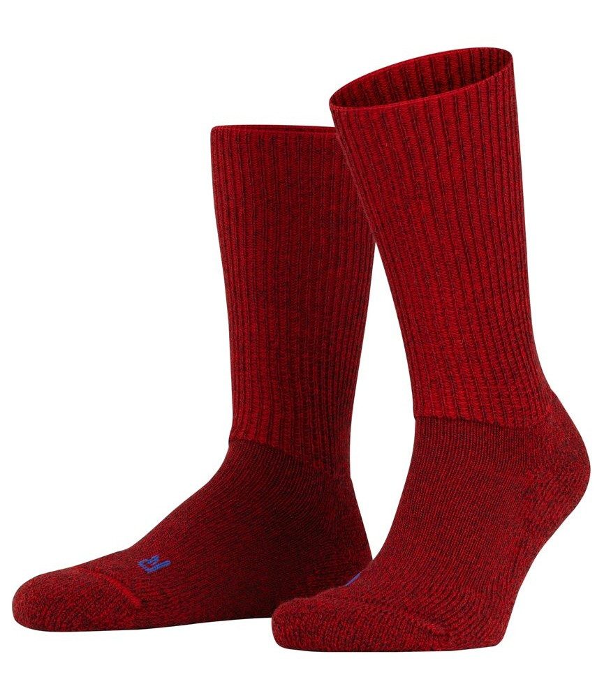 FALKE Wandersocken Crew Walkie Ergo (Trekking, Merinowolle) weinrot - 1 Paa günstig online kaufen