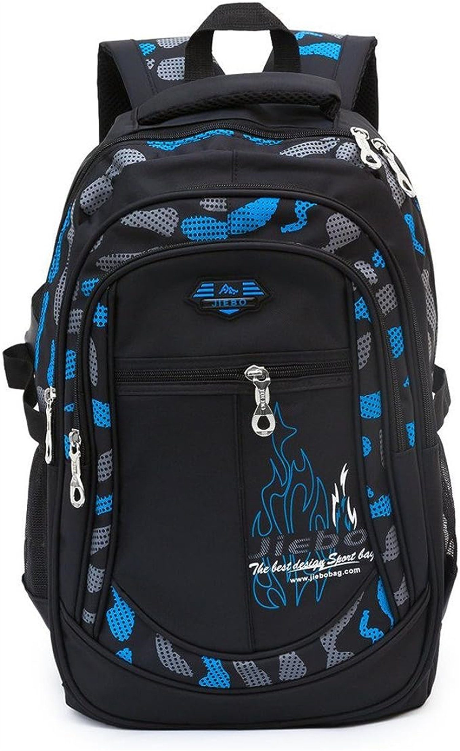 autolock Schulrucksack Schulrucksack, Rucksäcke Schule Buch Tasche Reisen Outdoor Rucksack blau