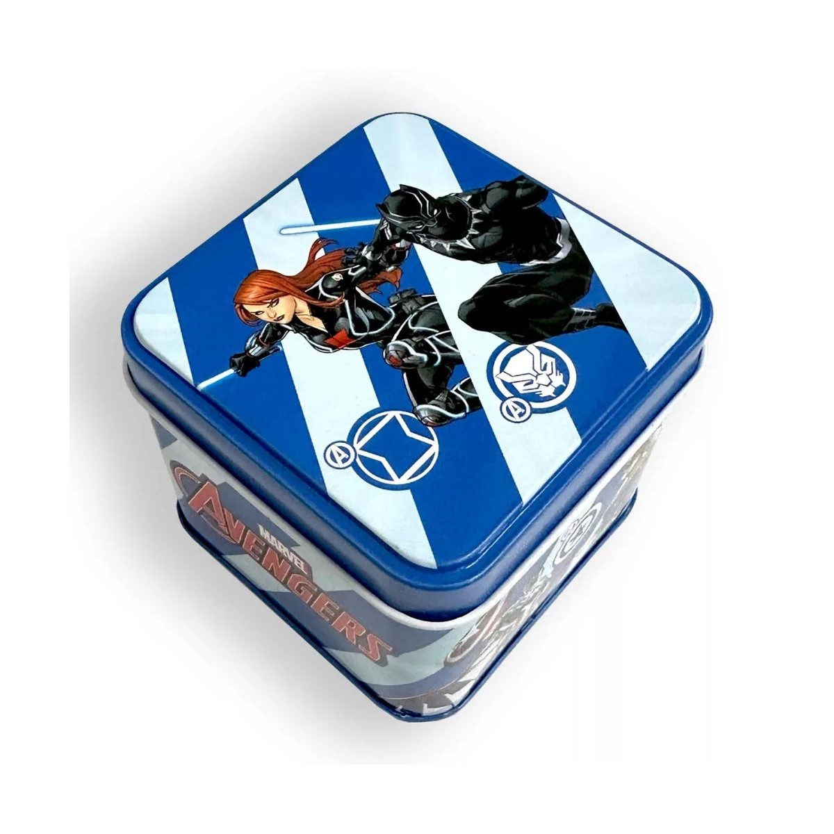 The AVENGERS Brieftasche Avengers Black Mini-Metalldose 7,5 cm