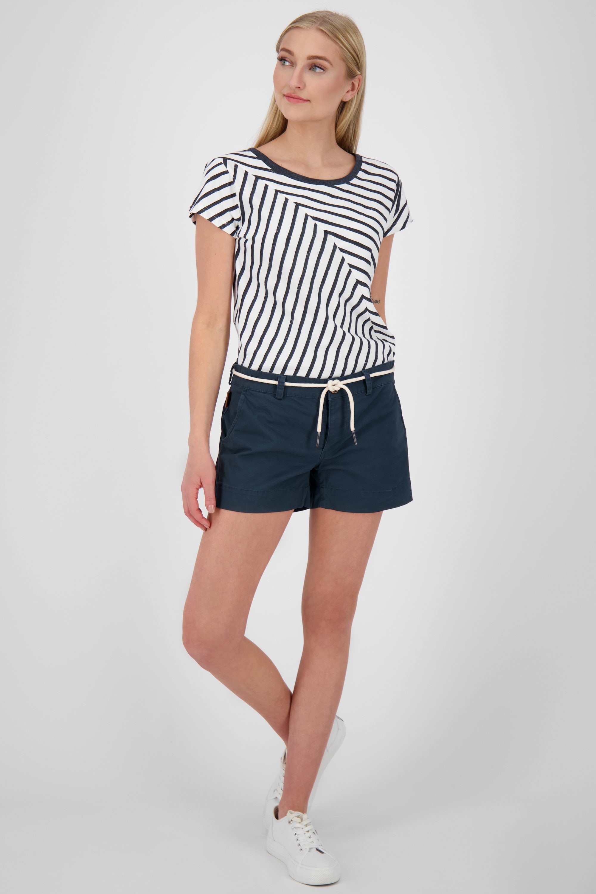 Alife & Shorts JuleAK kurze Kickin Damen Sweathose, Shorts marine Hose