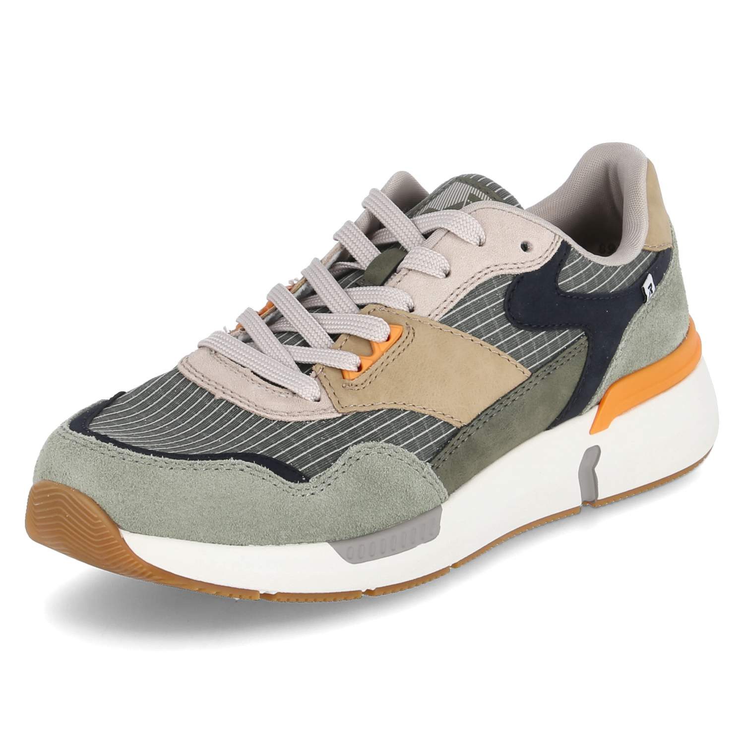 Rieker Rieker U1402-54 Herren Leder & Textil green Schnürschuh