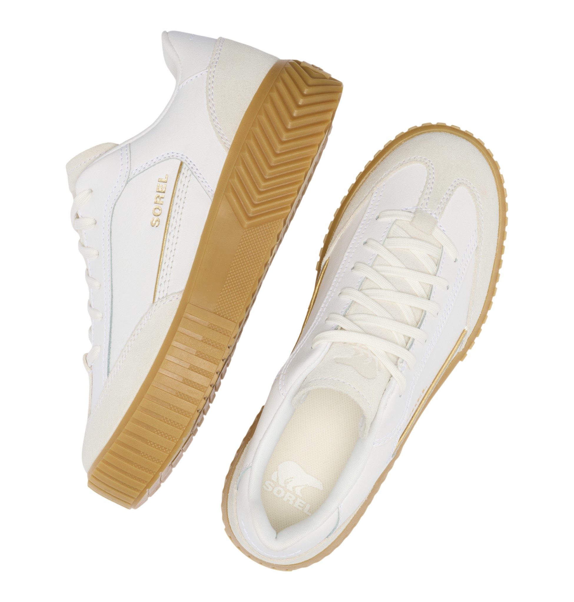 Sorel One Ave T-Toe (wasserdicht) Leder weiss Damen Sneaker