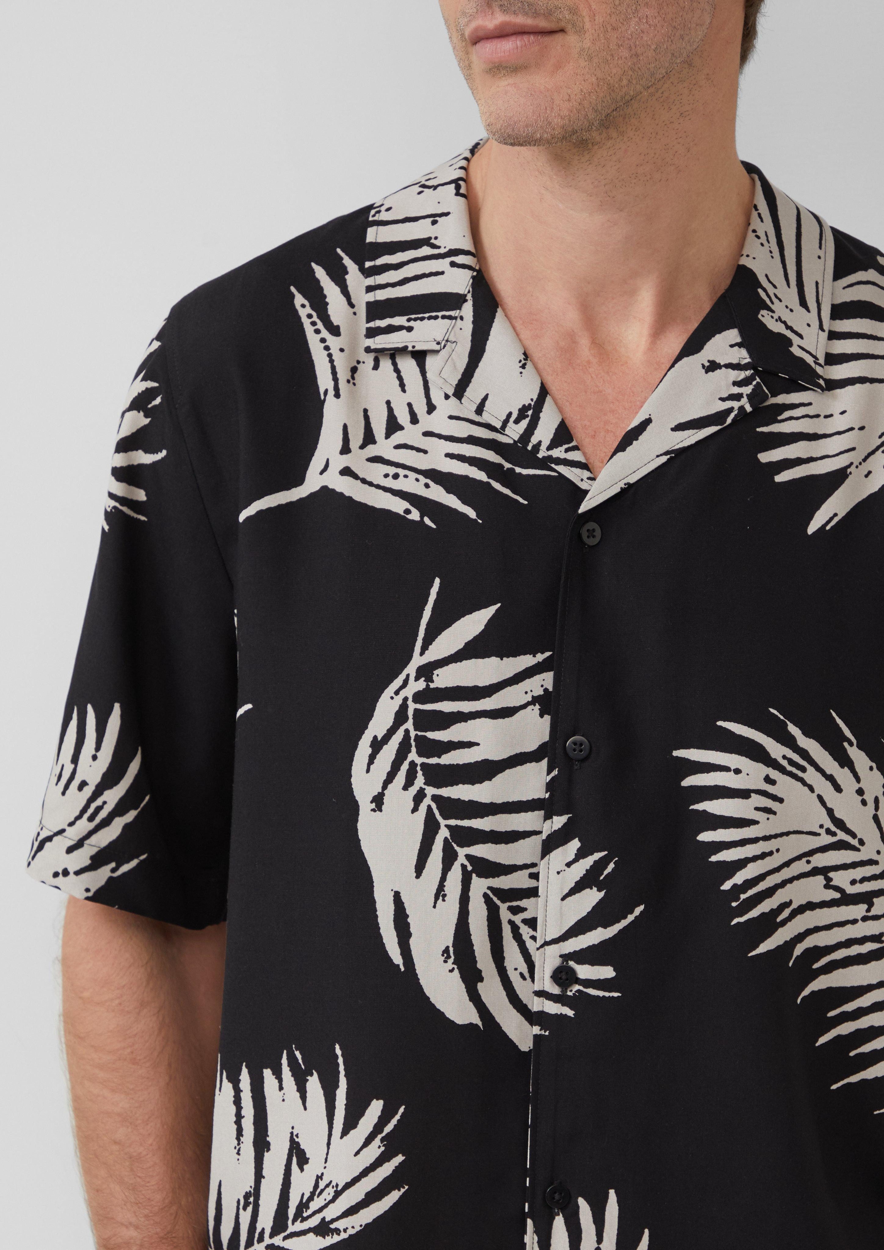 s.Oliver BLACK LABEL Kurzarmhemd Resort Fit: günstig online kaufen