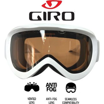 Giro Fahrradbrille Giro Insight Skibrille Snowboard belüftet Nebel Frauen / Jugend weiss