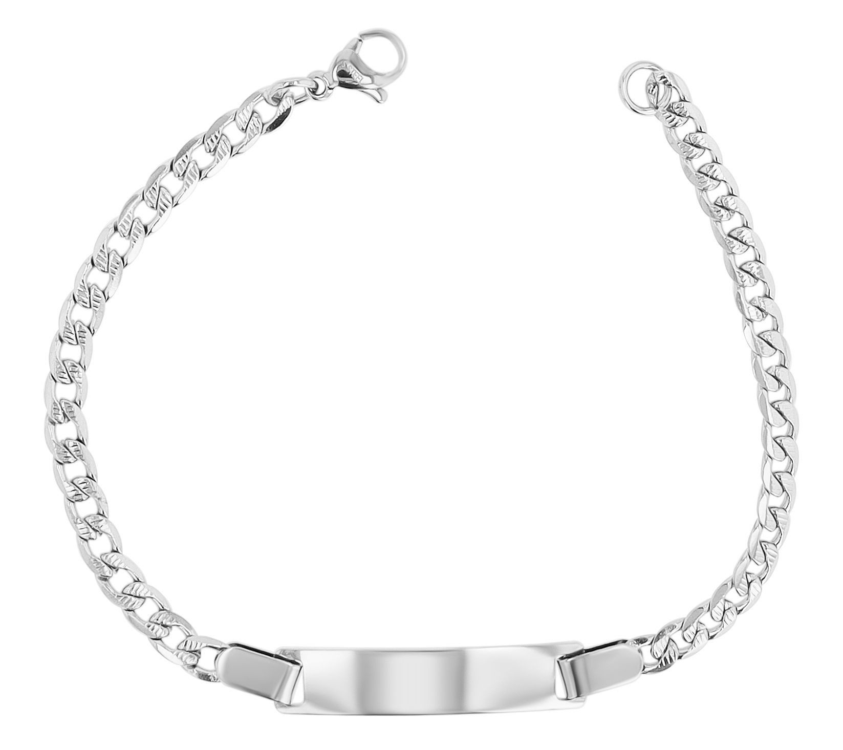 Armband Armband – Panzerarmband aus Edelstahl 18 cm