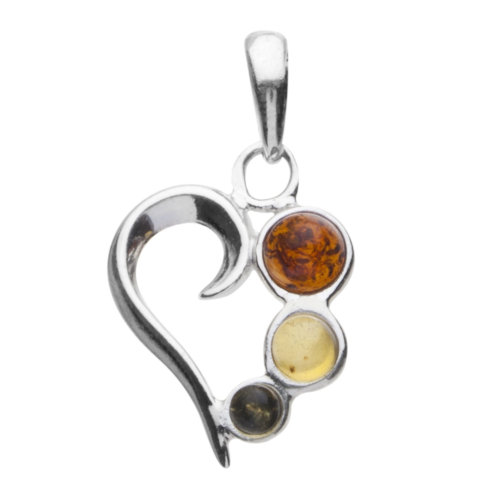 OSTSEE-SCHMUCK Kettenanhänger Ostsee-Schmuck Anhänger Herz Anhänger günstig online kaufen