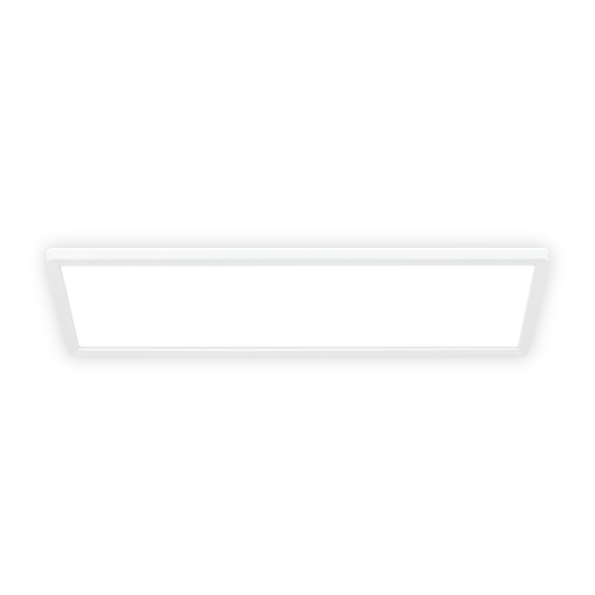 B.K.Licht LED Deckenleuchte Panel Flach 30mm Backlight Effekt LED Deckenlampe Wohnzimmer, LED fest integriert, 4000K - Neutralweiß, versch. Größen & Farben, Badezimmer, Küche, Wohnzimmer, Kinderzimmer