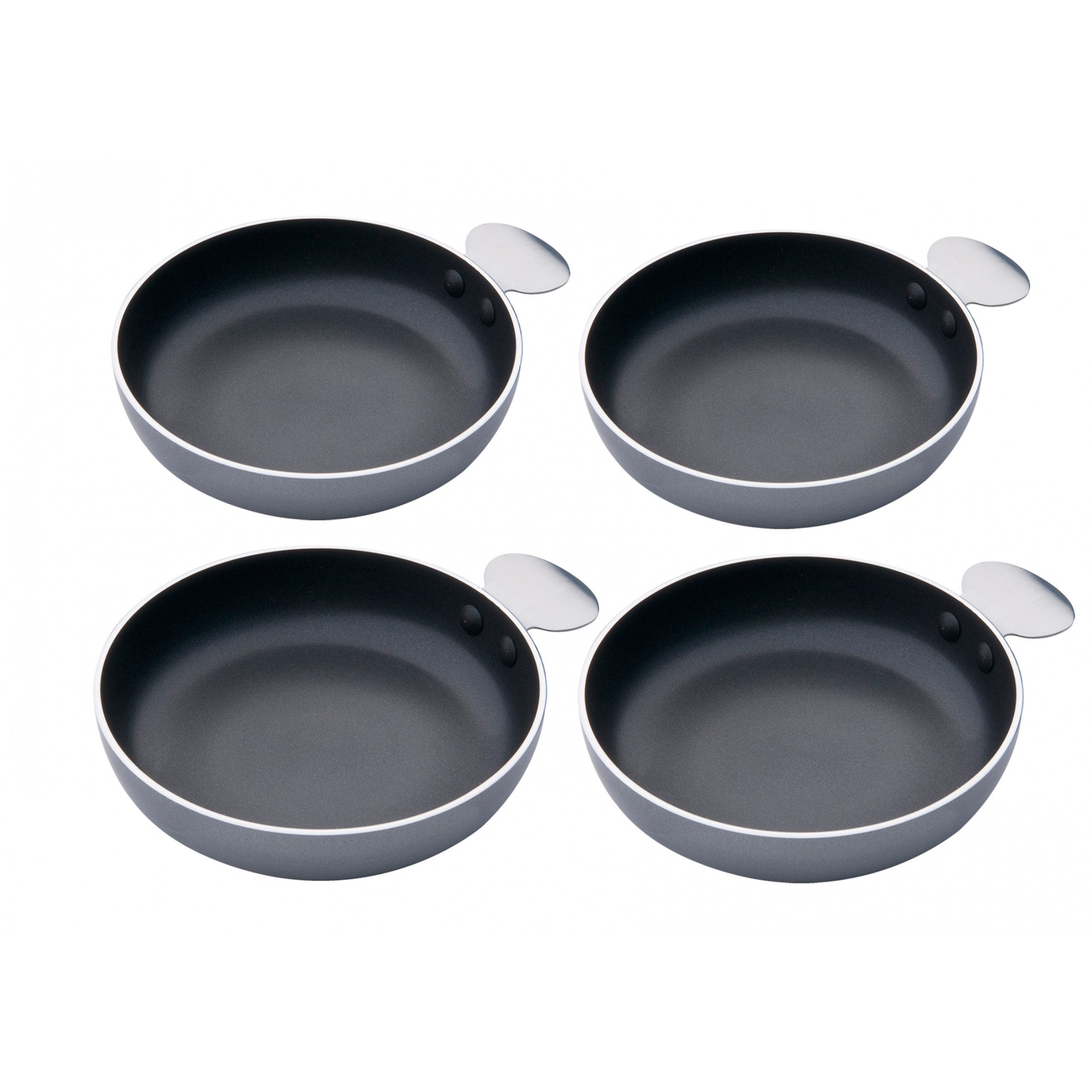 Camping-Gasgrill Cadac Tapas & Egg Set bestehend aus 4 GreenGrill-Keramikbeschichteten