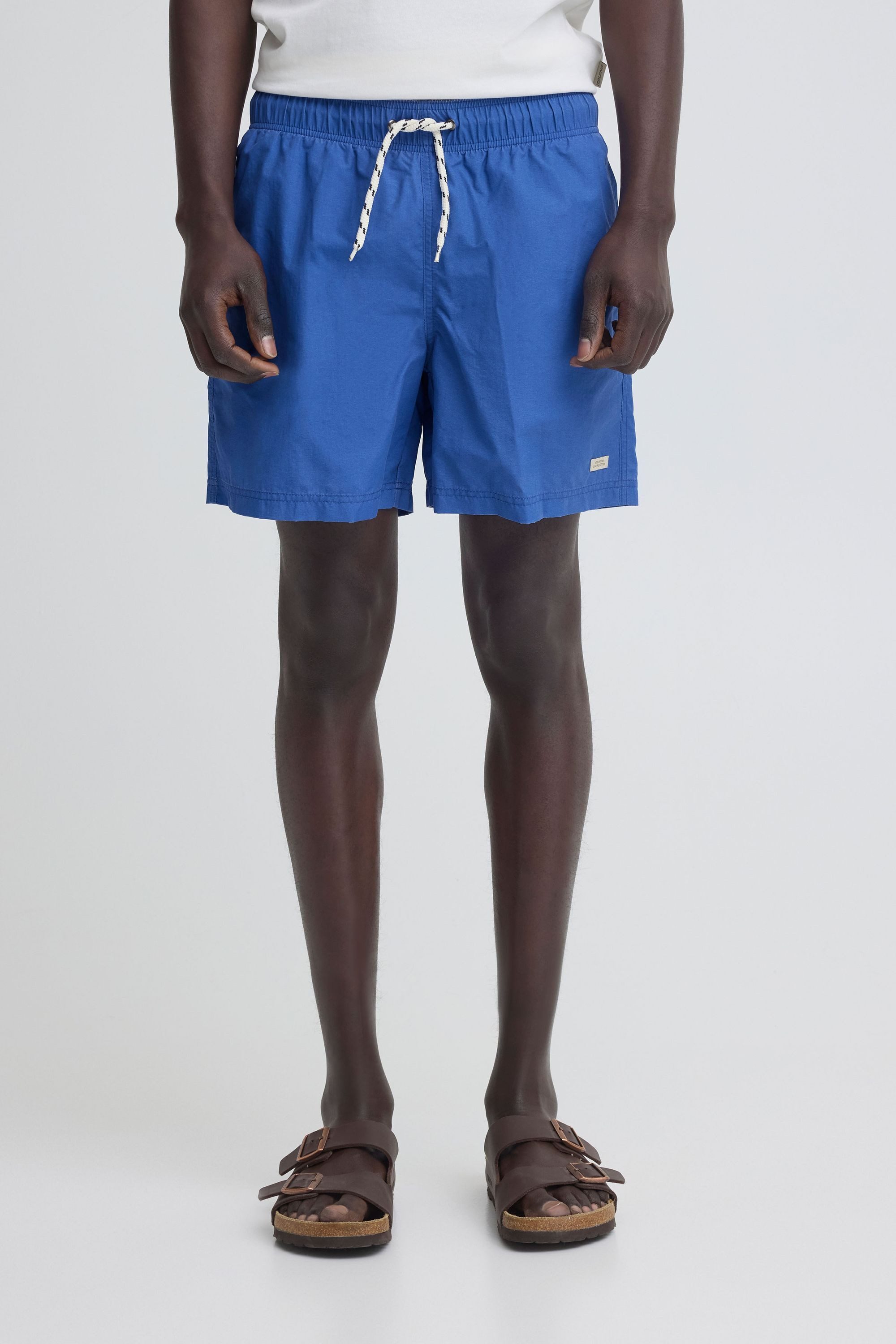 Blend Badeshorts BHRoberti Heavy Wash Sommerliche Badehose mit elastischem Bund und Kordel