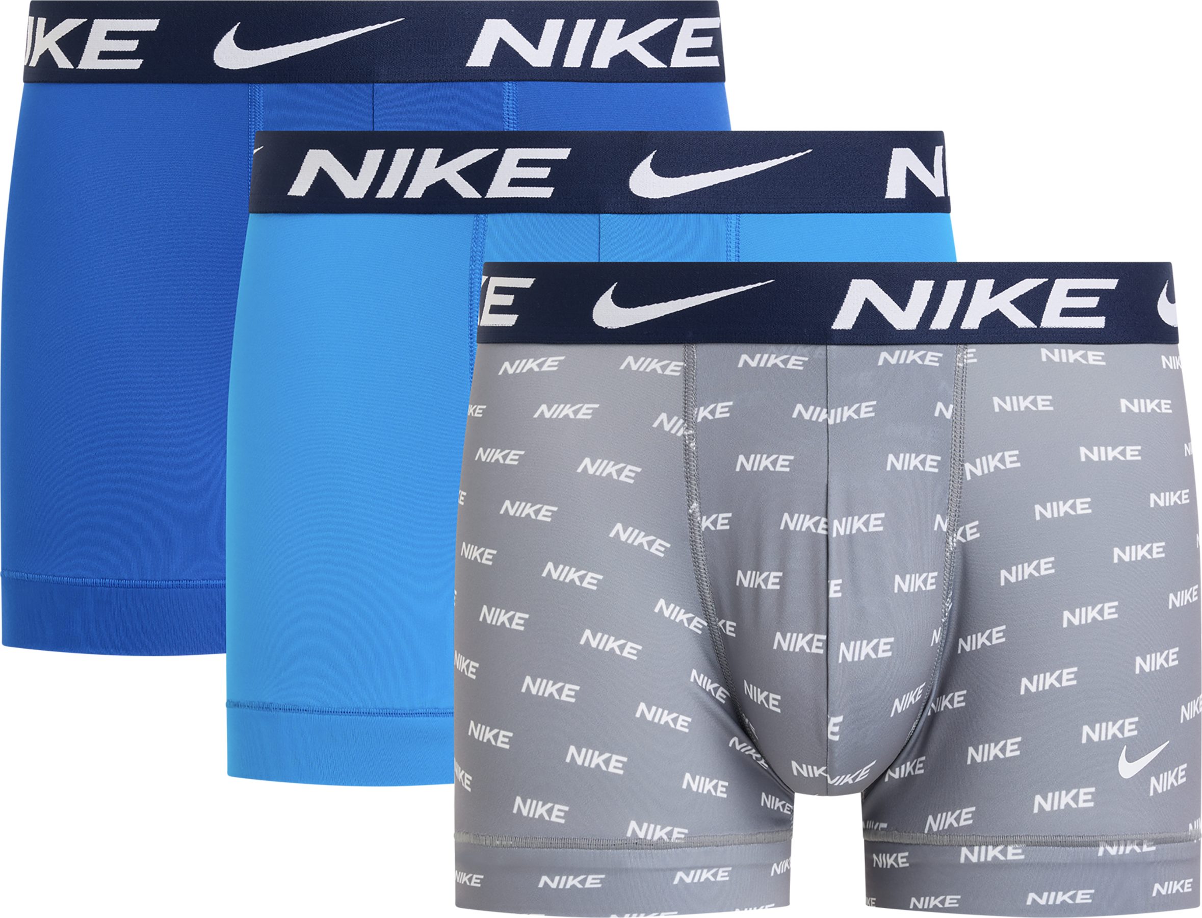 Nike Underwear Trunk TRUNK 3PK (Packung, 3-St., 3er) mit NIKE Logo-Elastikbund