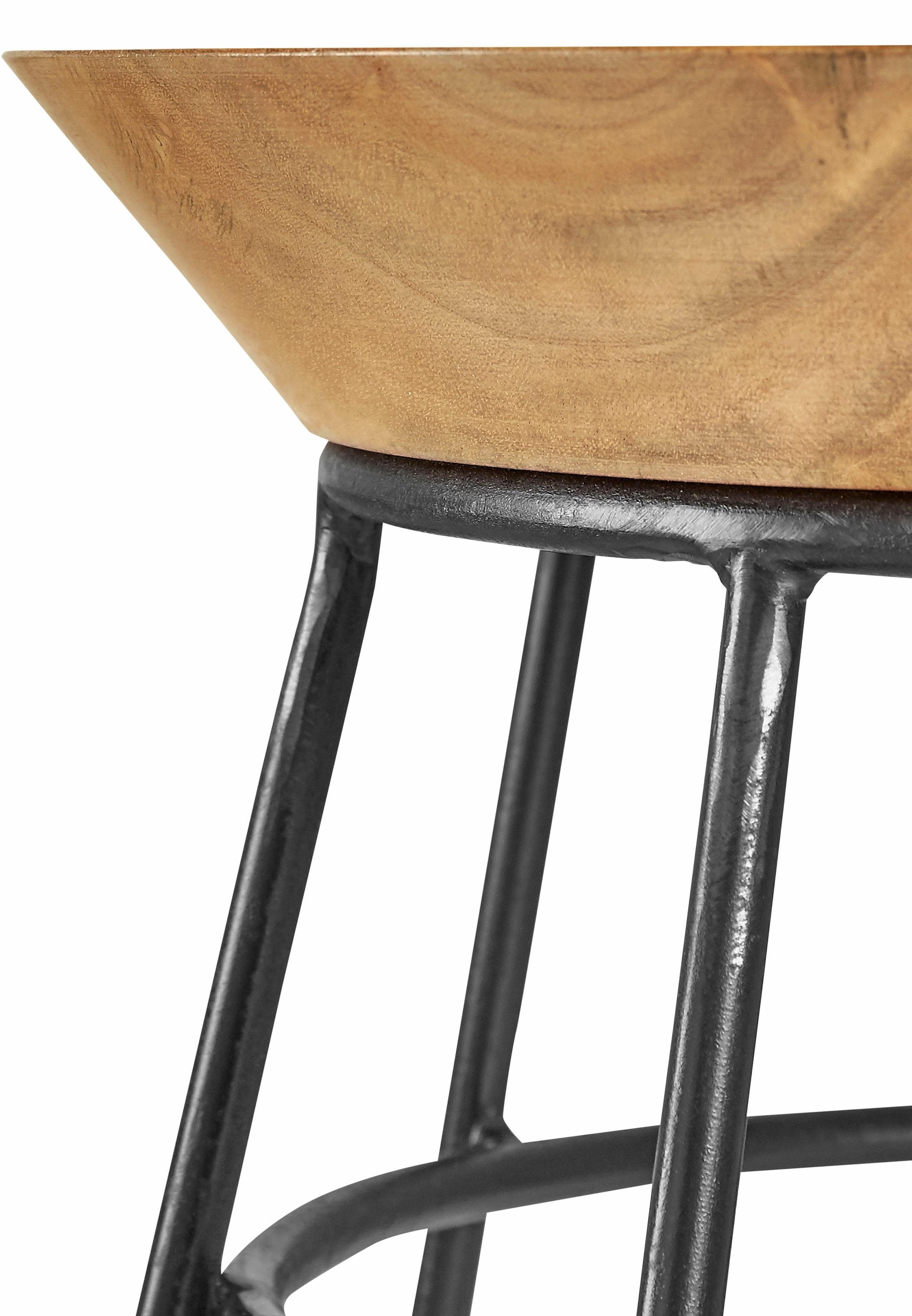 OTTO home Beistelltisch, mit Metall-Gestell