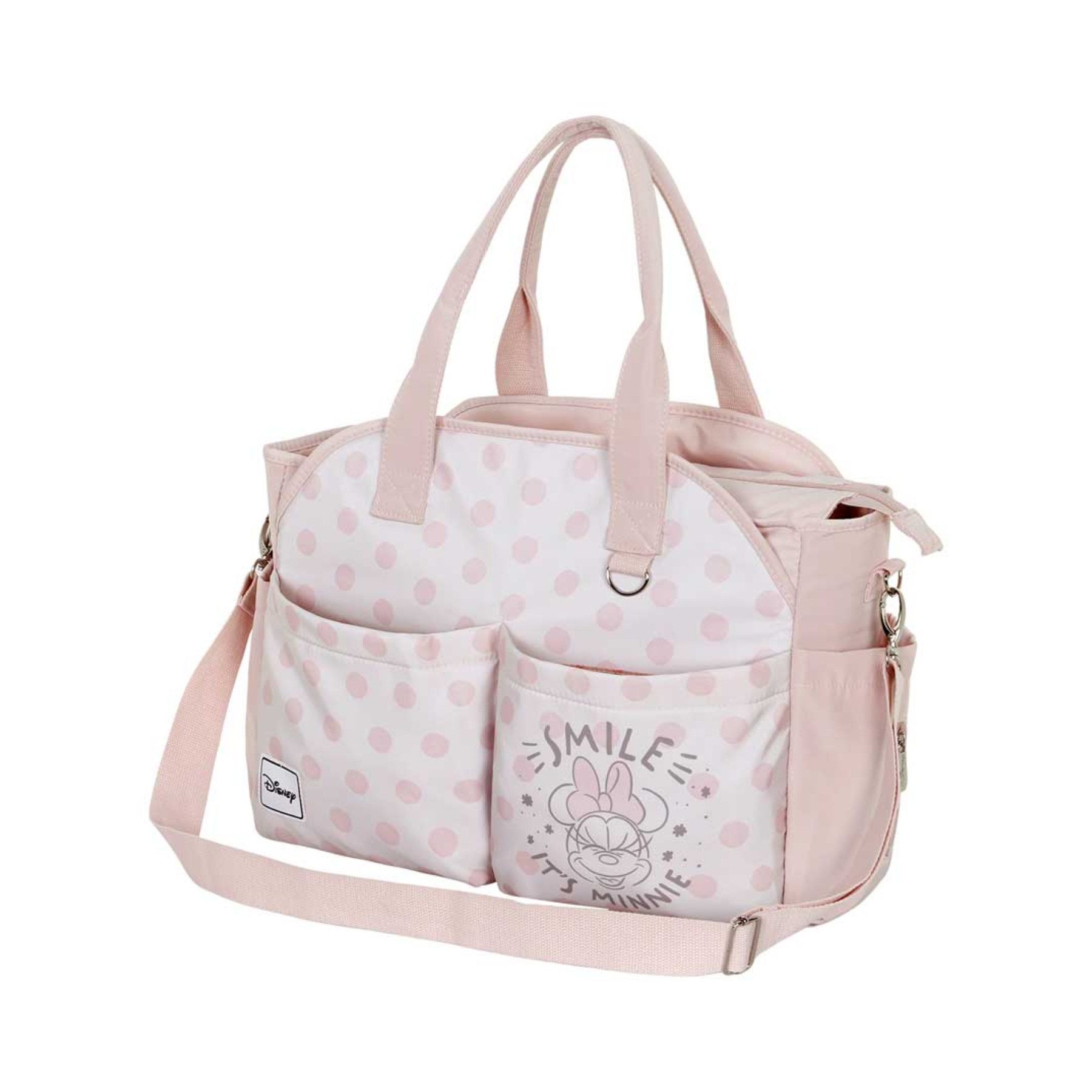 Disney Minnie Mouse Wickeltasche Wickeltasche mit Umhängefunktion für Mutter & Baby Viel Stauraum