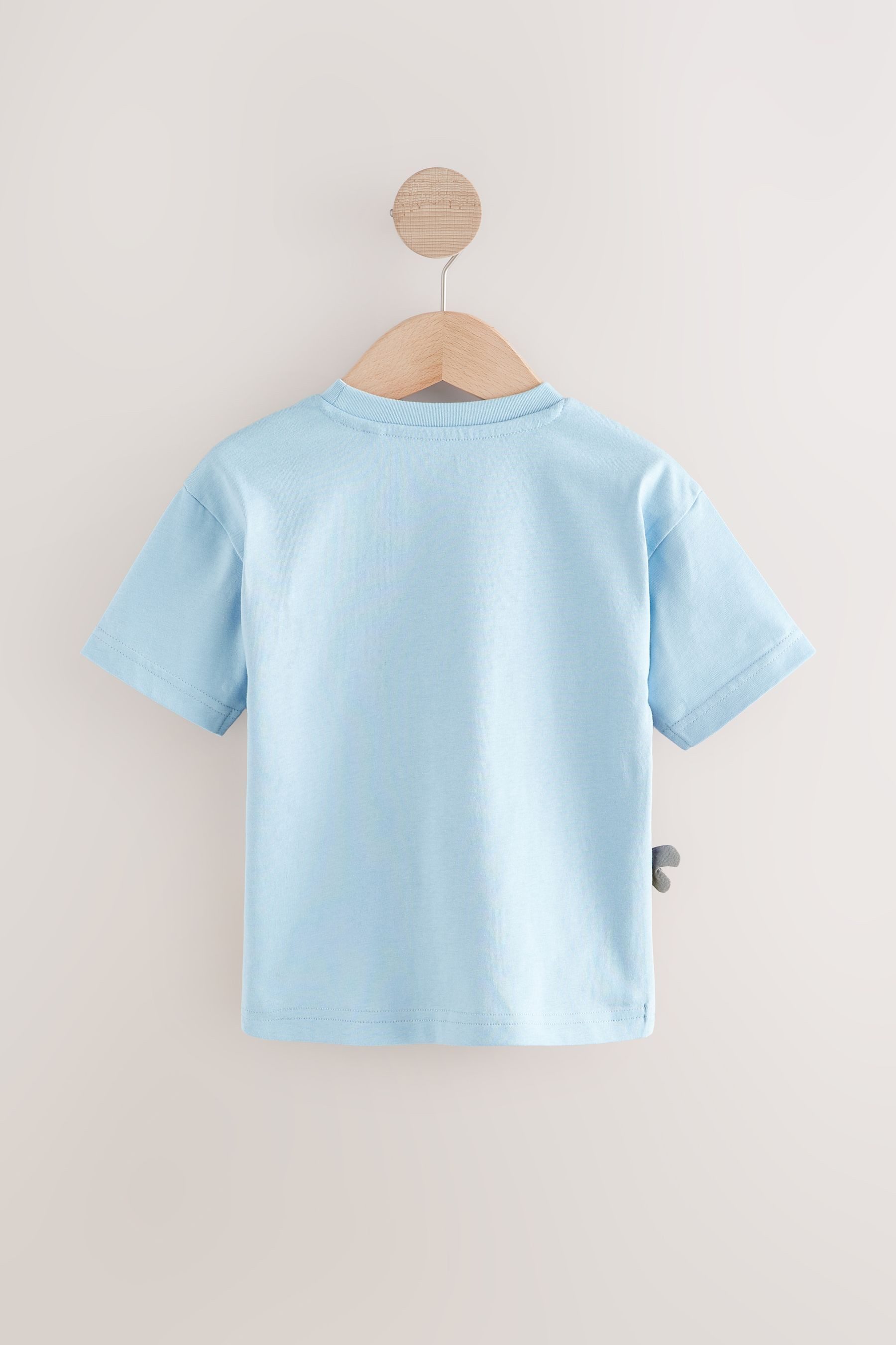 Next T-Shirt 3er-Pack Kurzarm-T-Shirts mit Applikation günstig online kaufen