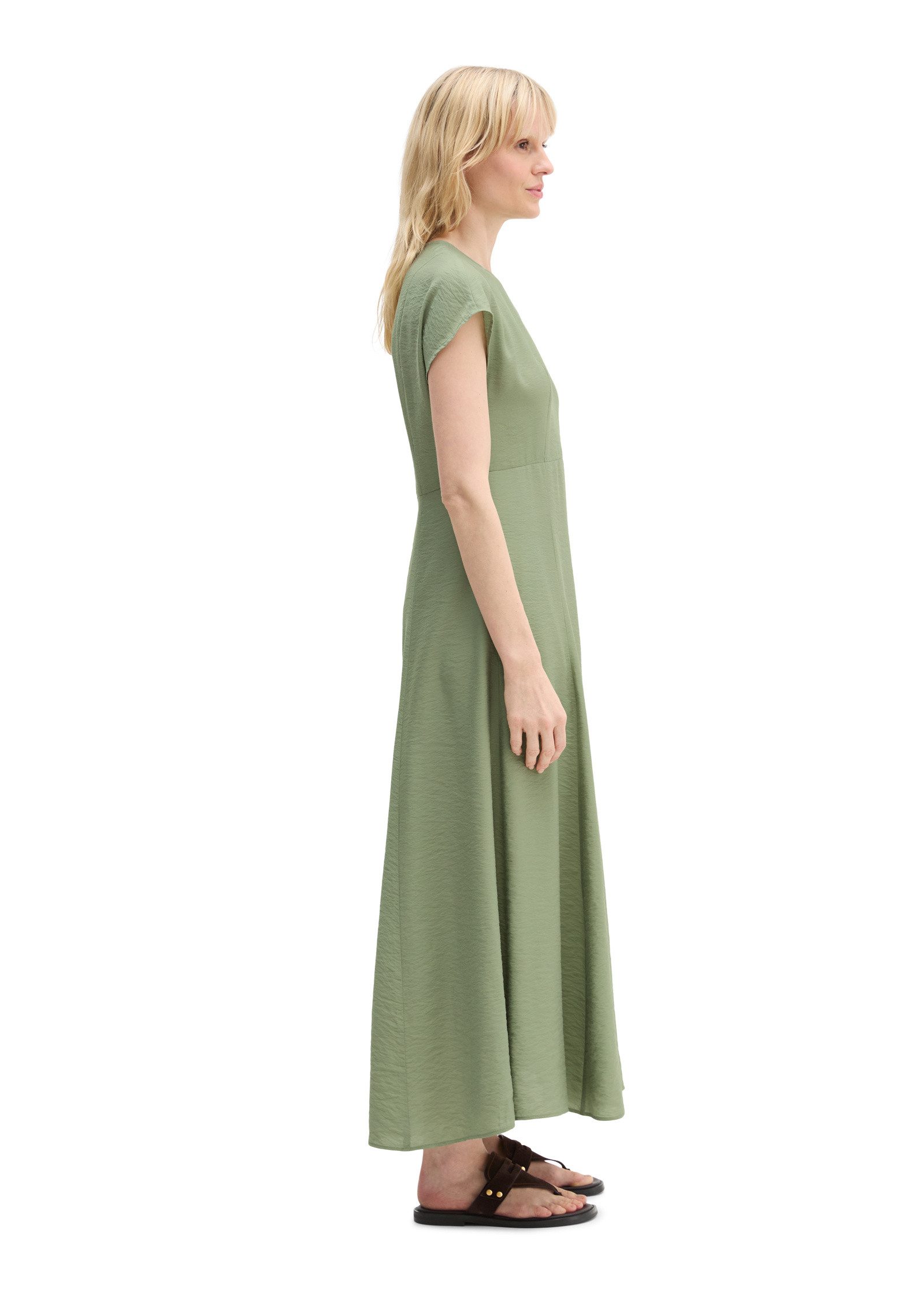 Marc O'Polo Maxikleid aus Viskose-Mix