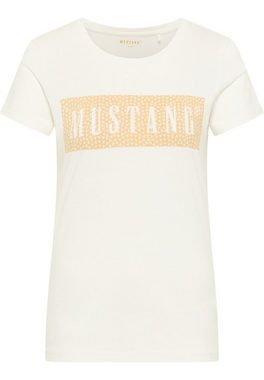 MUSTANG Kurzarmshirt Print-Shirt