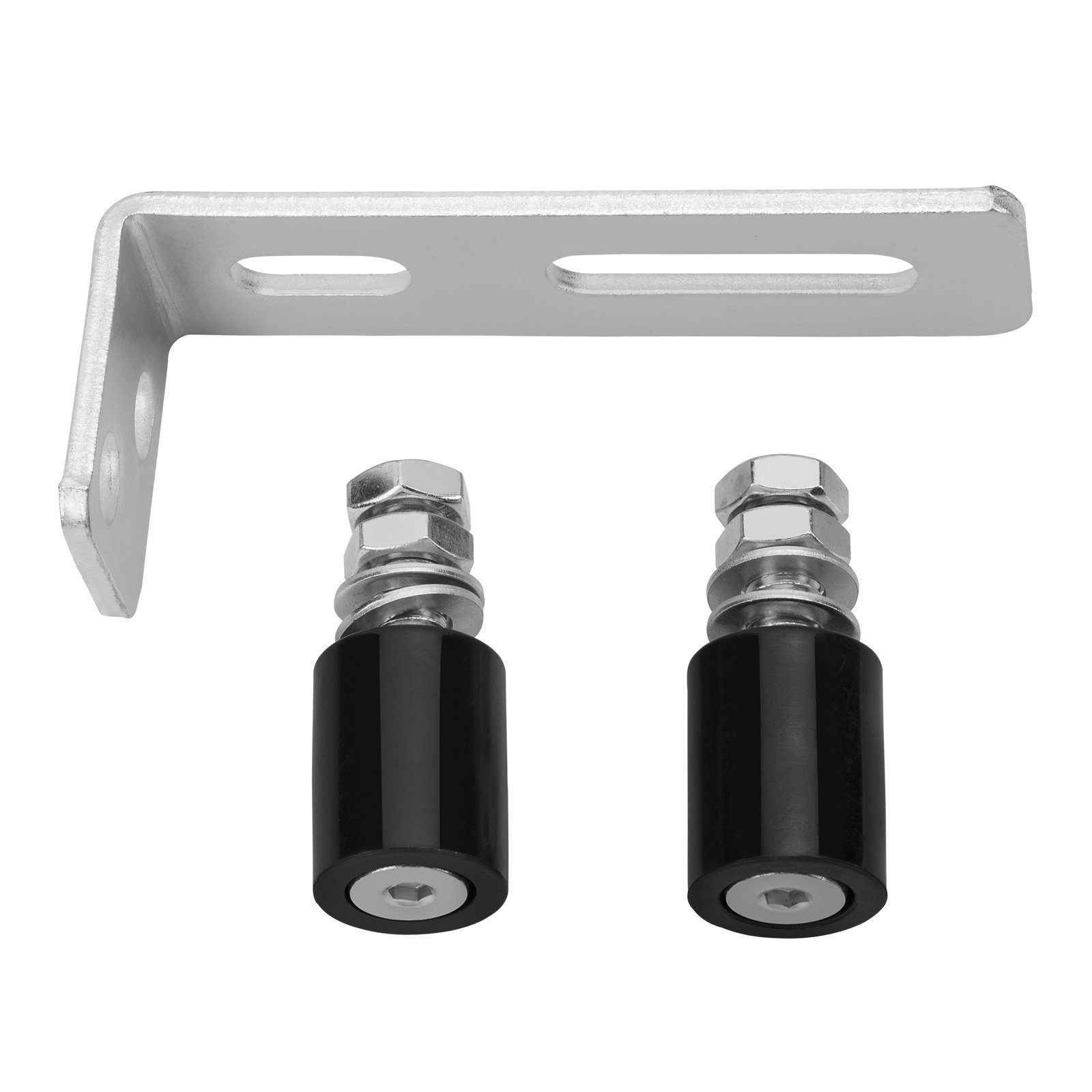 SO-TECH® Torbeschlag Rolltor-Führung mit 2 Rollen Ø 30 mm Torführung Torführung R (2 St), mit 2 Rollen Ø 30 mm