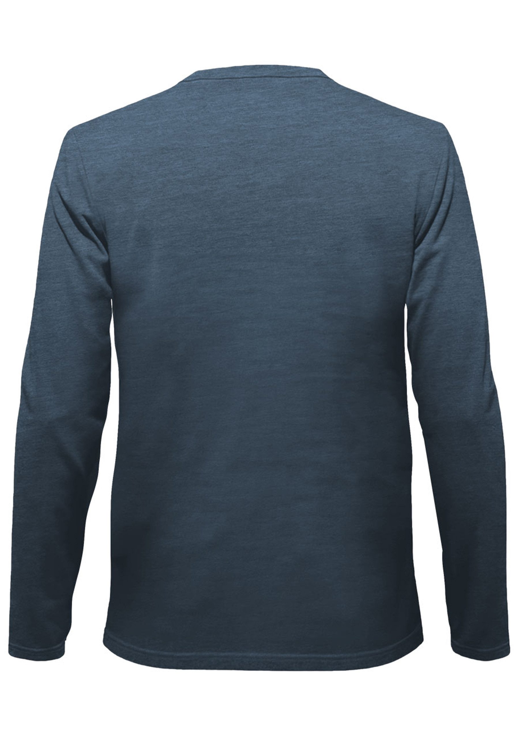 FORSBERG Sweatshirt Longsleeve mit Knopfleiste günstig online kaufen