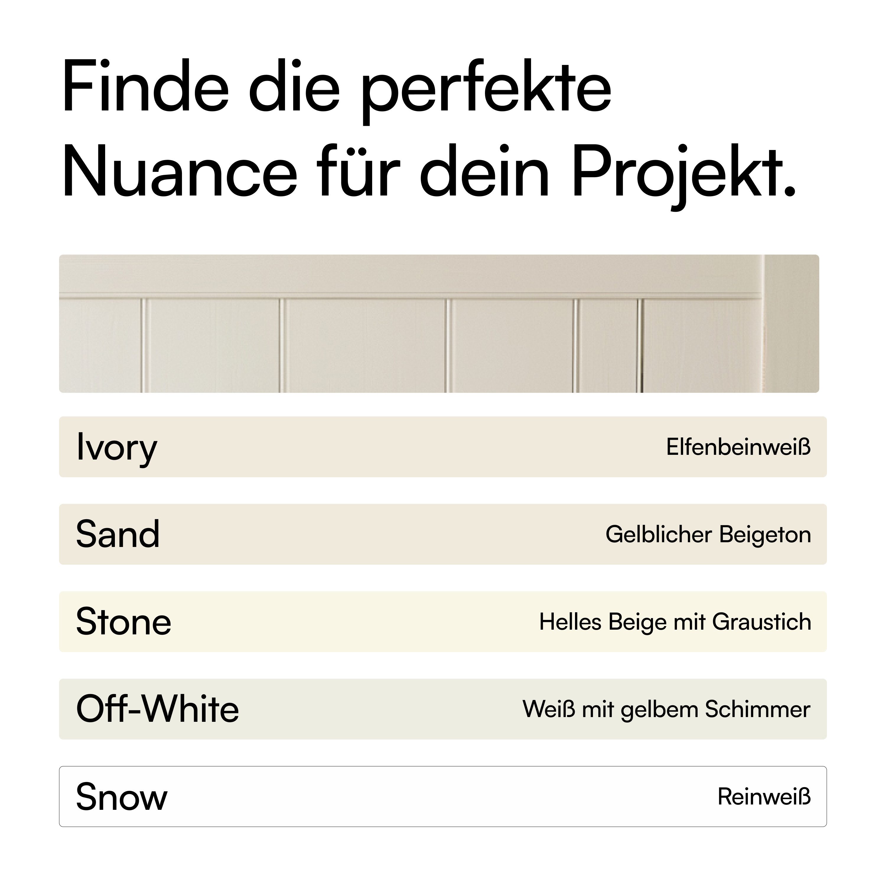 shelfmade Kreidefarbe Kreidefarbe Möbel Shabby Chic Holzlack DIY - Chalk Paint matter Look – Bild 3 von 5