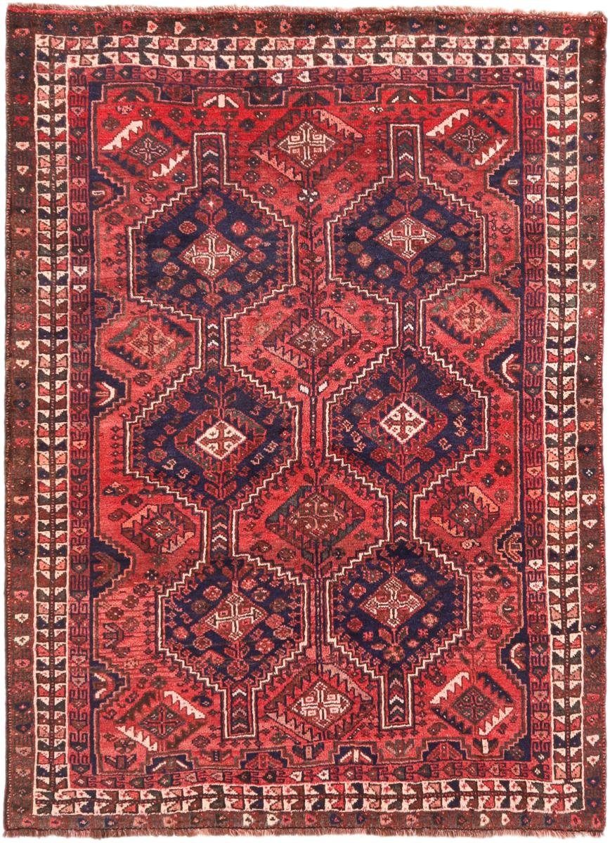 Orientteppich Perserteppich, 173x239 Trading, Höhe: mm Orientteppich rechteckig, 10 Shiraz / Nain Handgeknüpfter