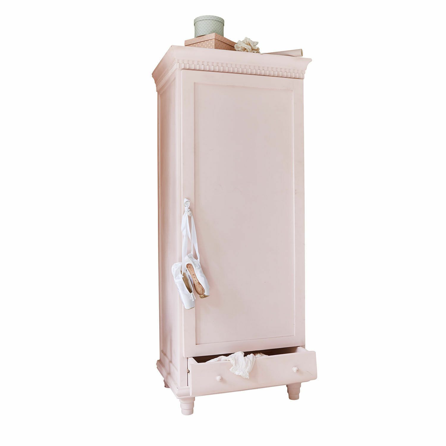 Mirabeau Kinderkleiderschrank Kleiderschrank Solevreux rosa